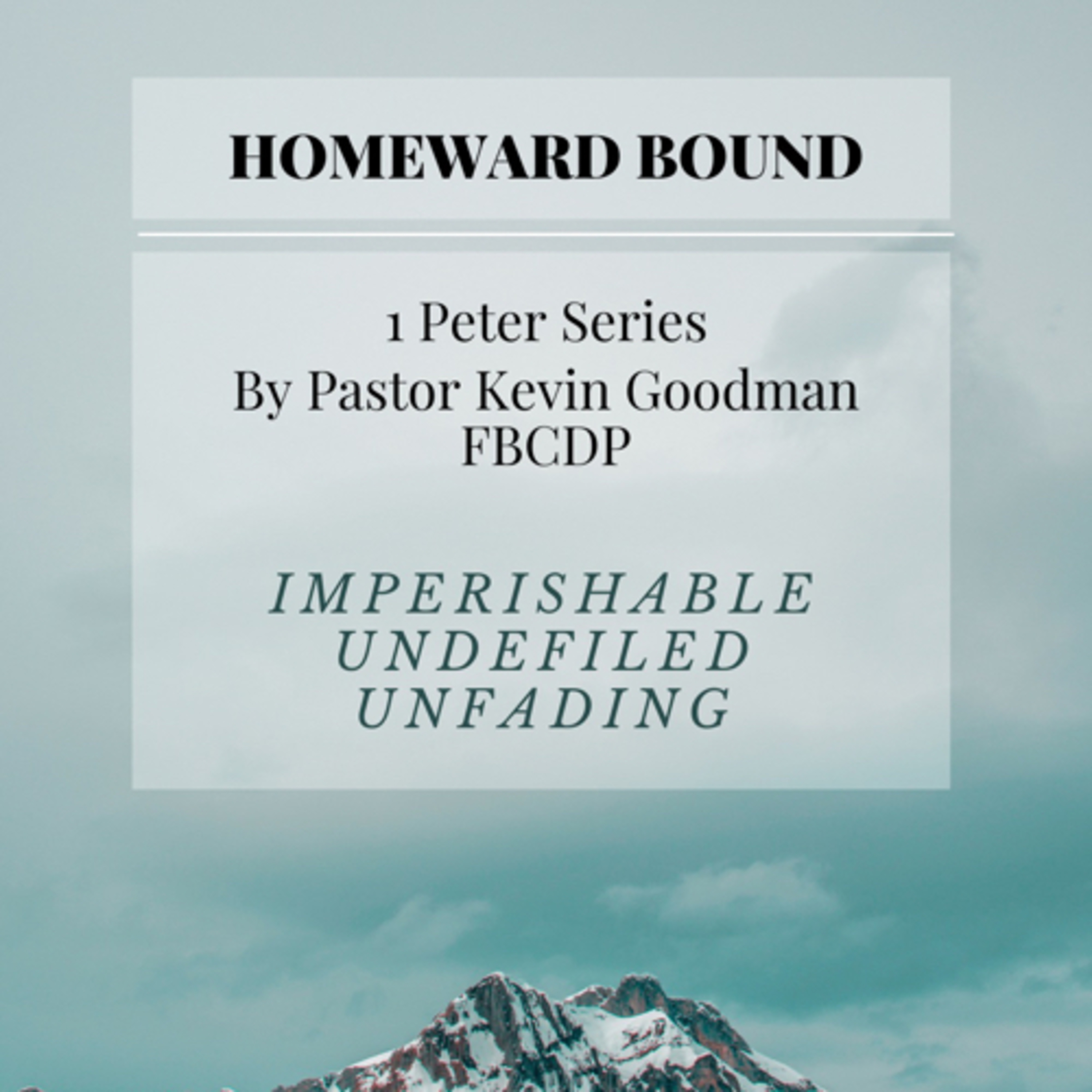 Roadblocks or Pathways. 1st Peter 5.  episode artwork