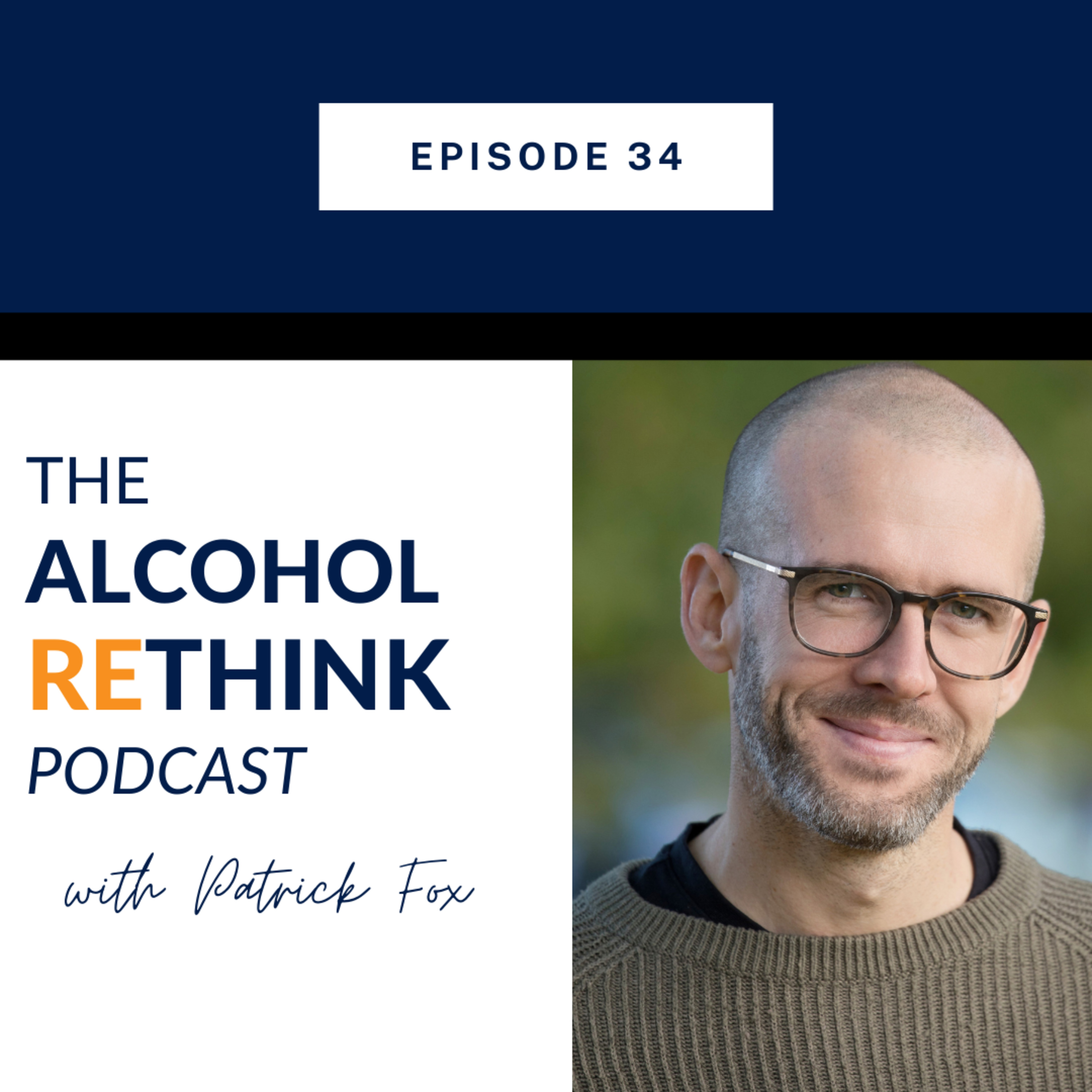34. How education & discomfort helped me stop drinking with Andy Booker episode artwork