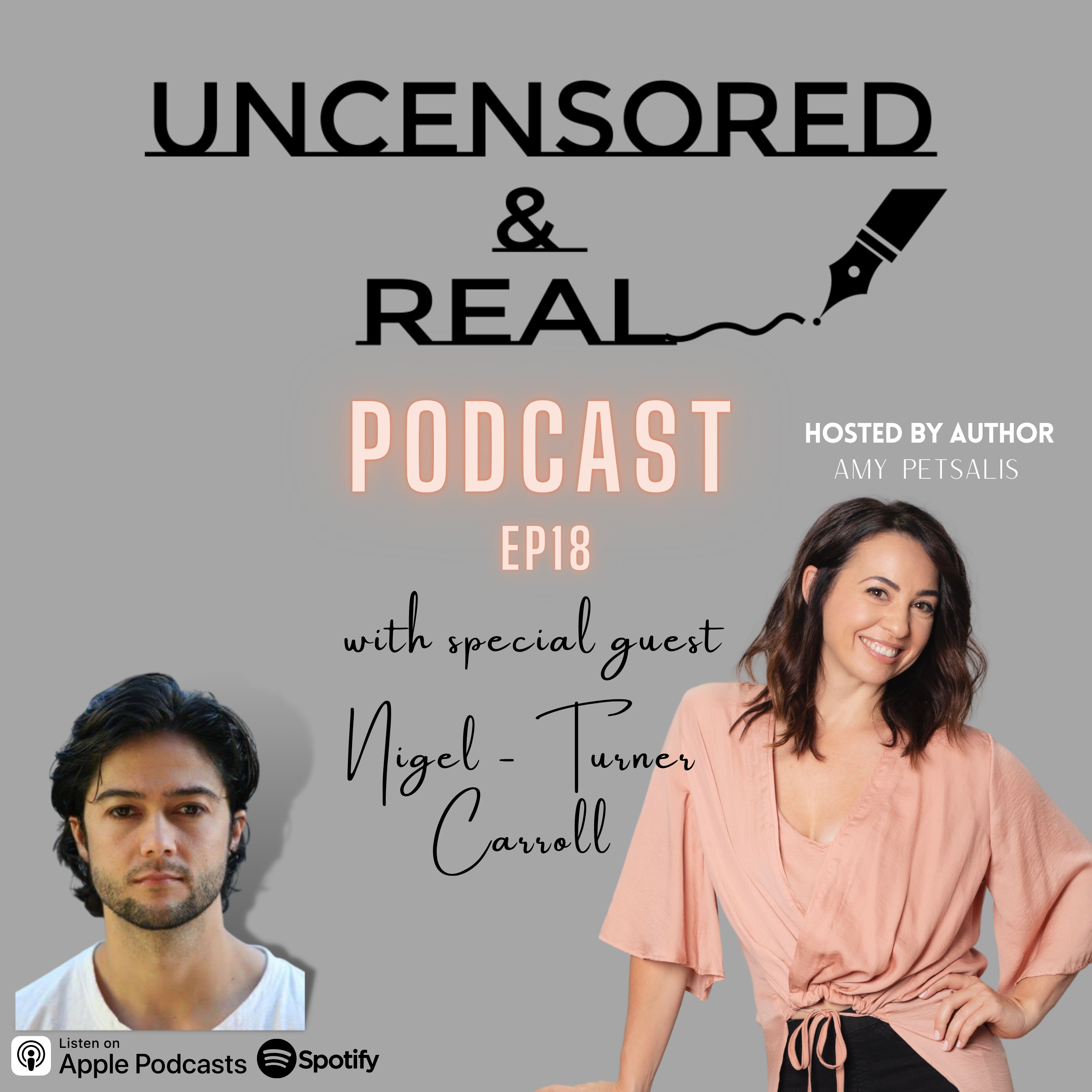 EP18 "ON THE OTHER SIDE" with Special Guest - Nigel Turner - Carroll episode artwork