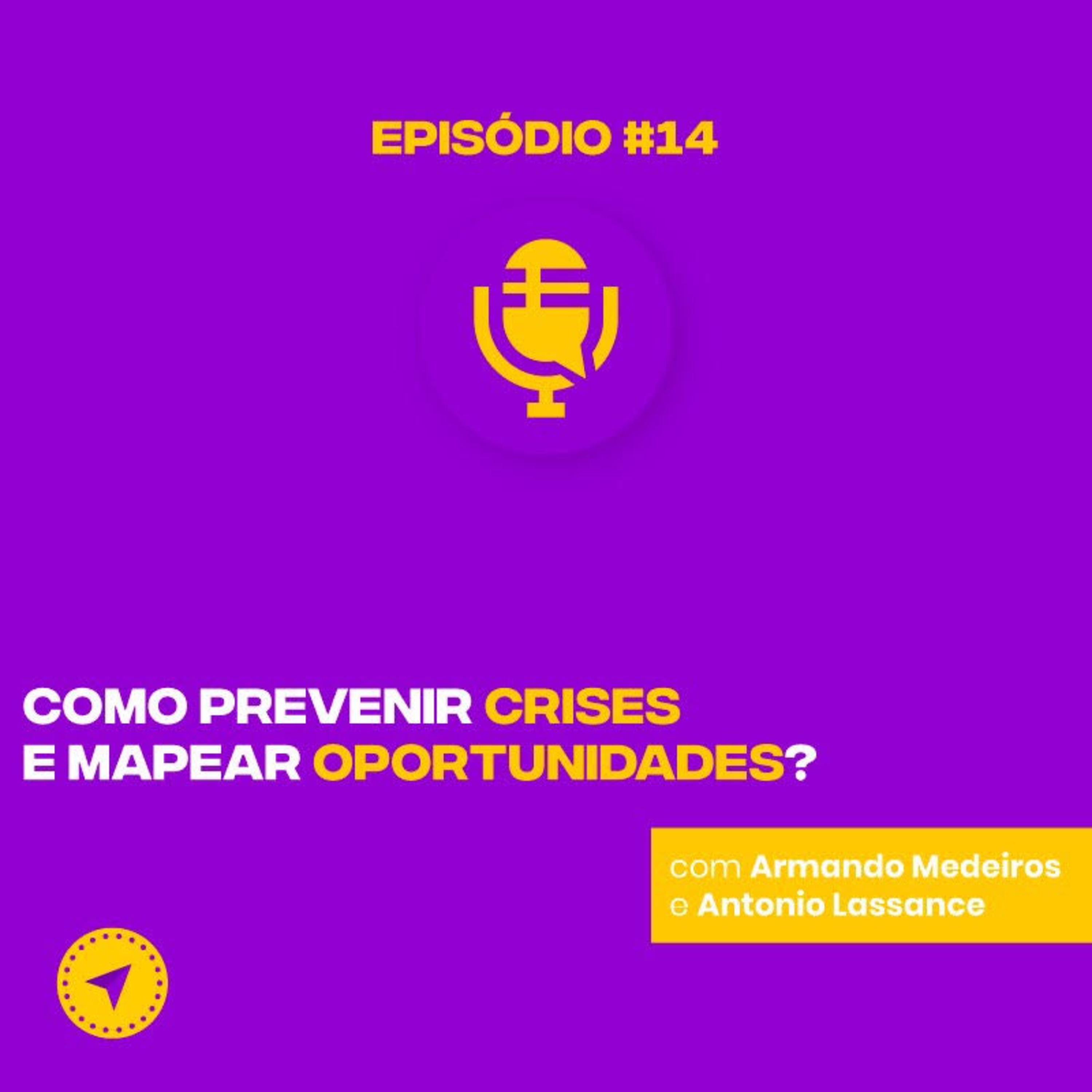 #14 Como prevenir crises e mapear oportunidades | Armando Medeiros e Antonio Lassance episode artwork
