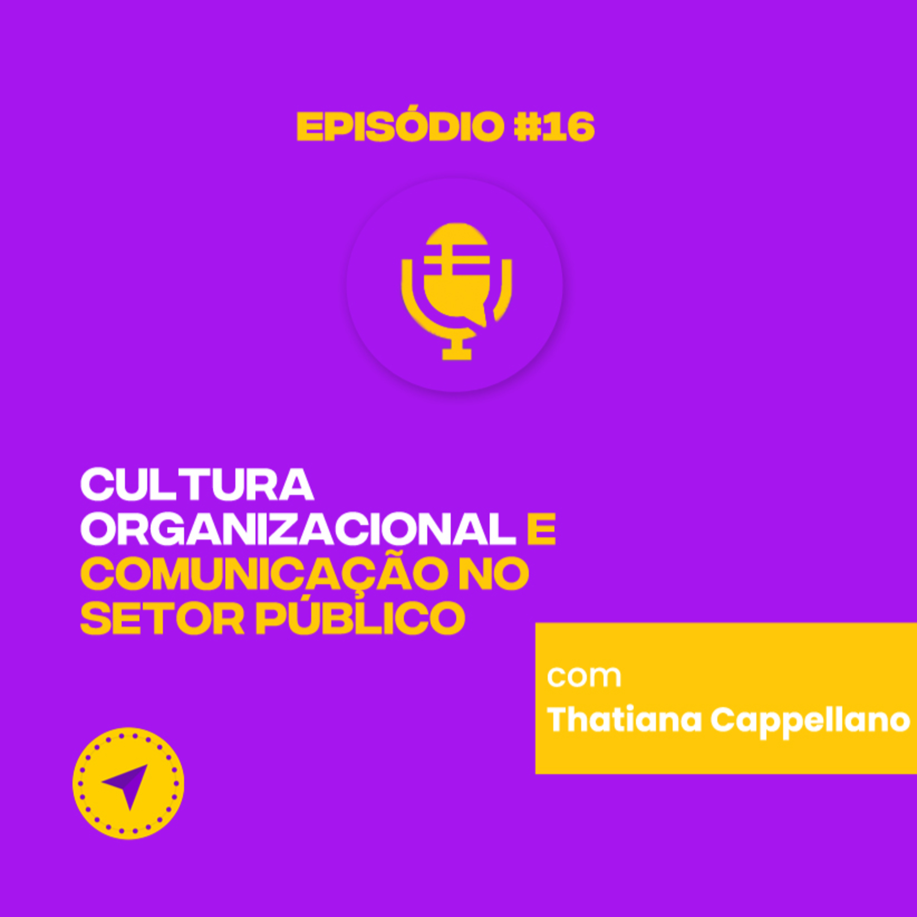 #16 Cultura organizacional e comunicação no setor público | Thatiana Cappellano episode artwork