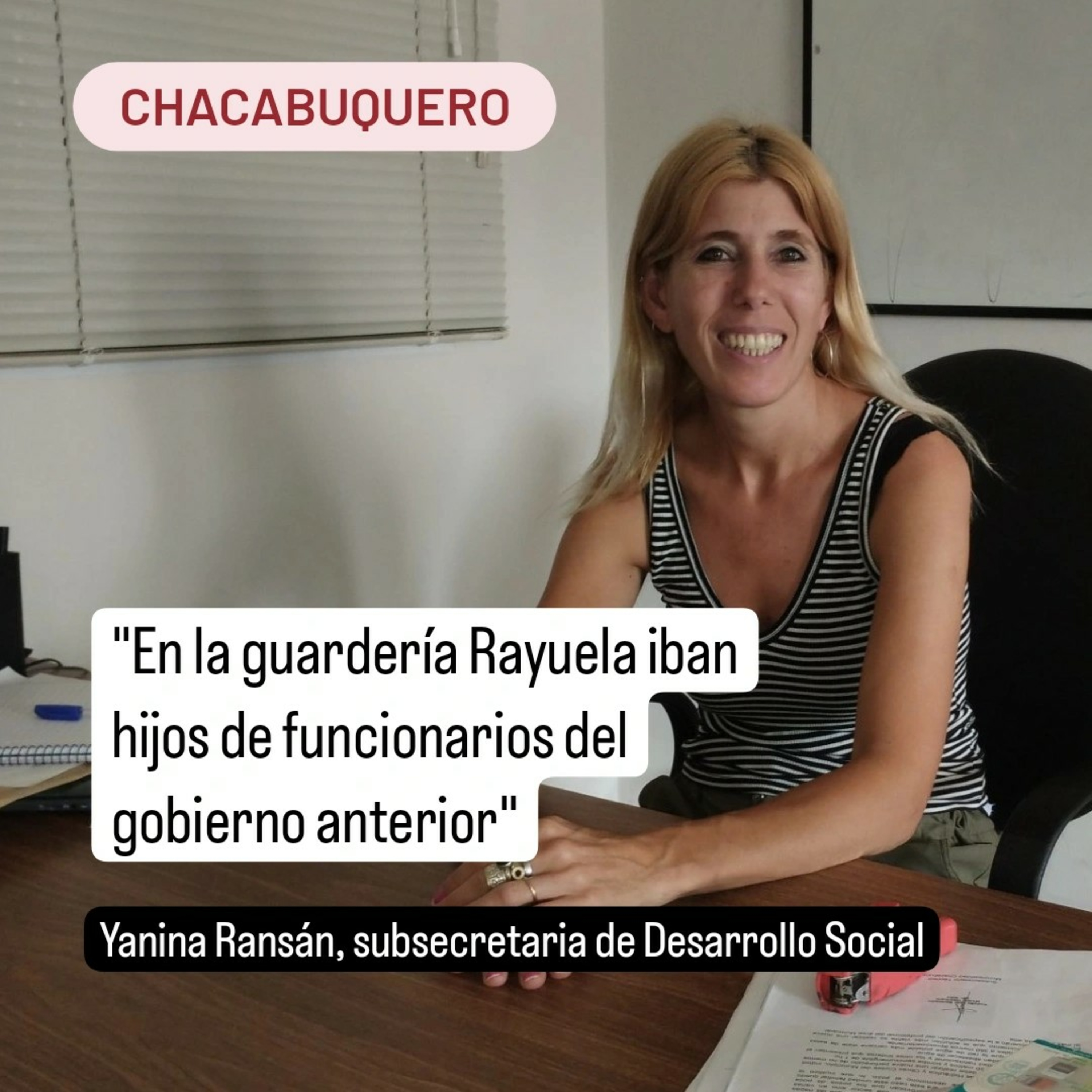 Noticias y entrevistas del Chacabuquero