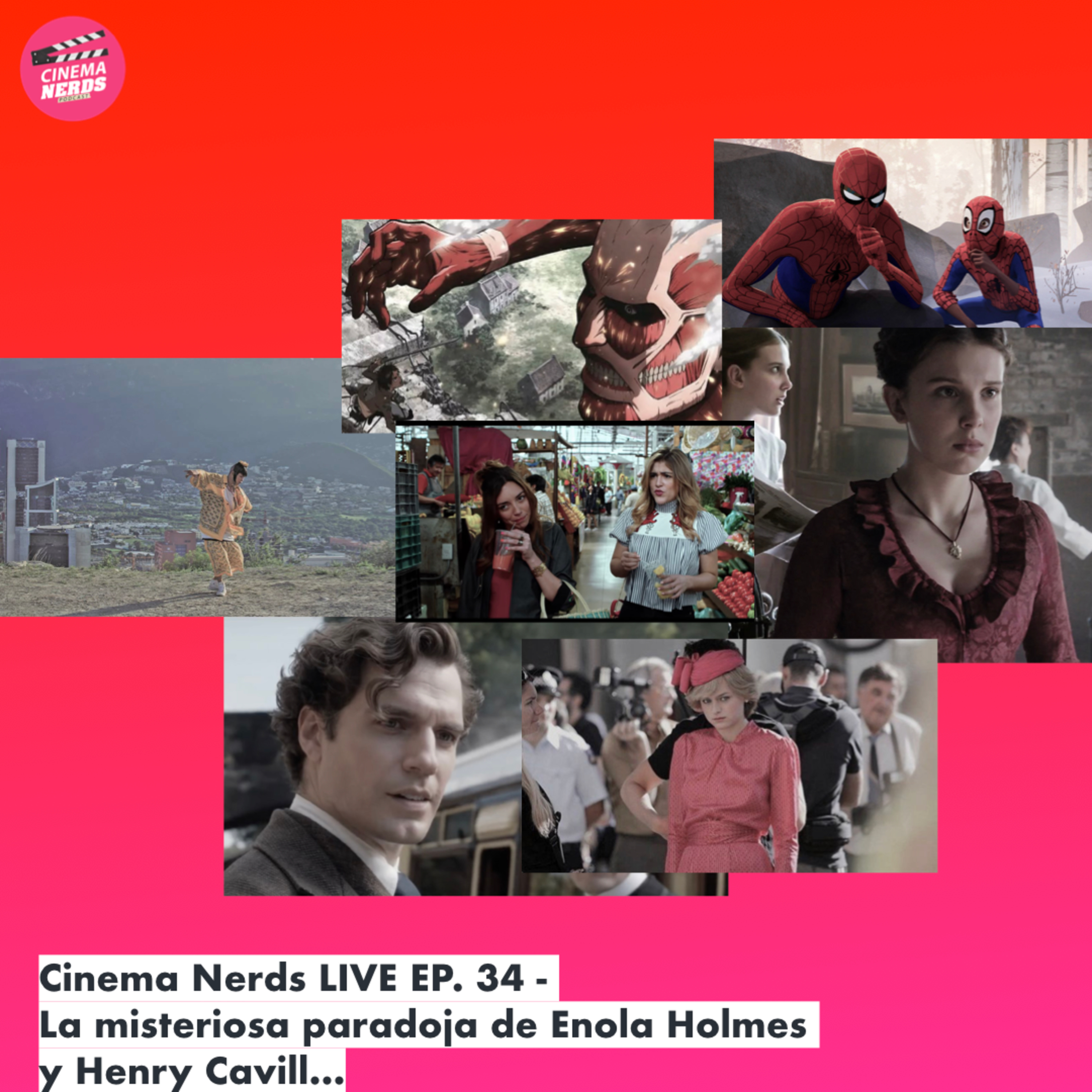 Cinema Nerds LIVE EP. 34 - La misteriosa paradoja de Enola Holmes  y Henry Cavill… episode artwork