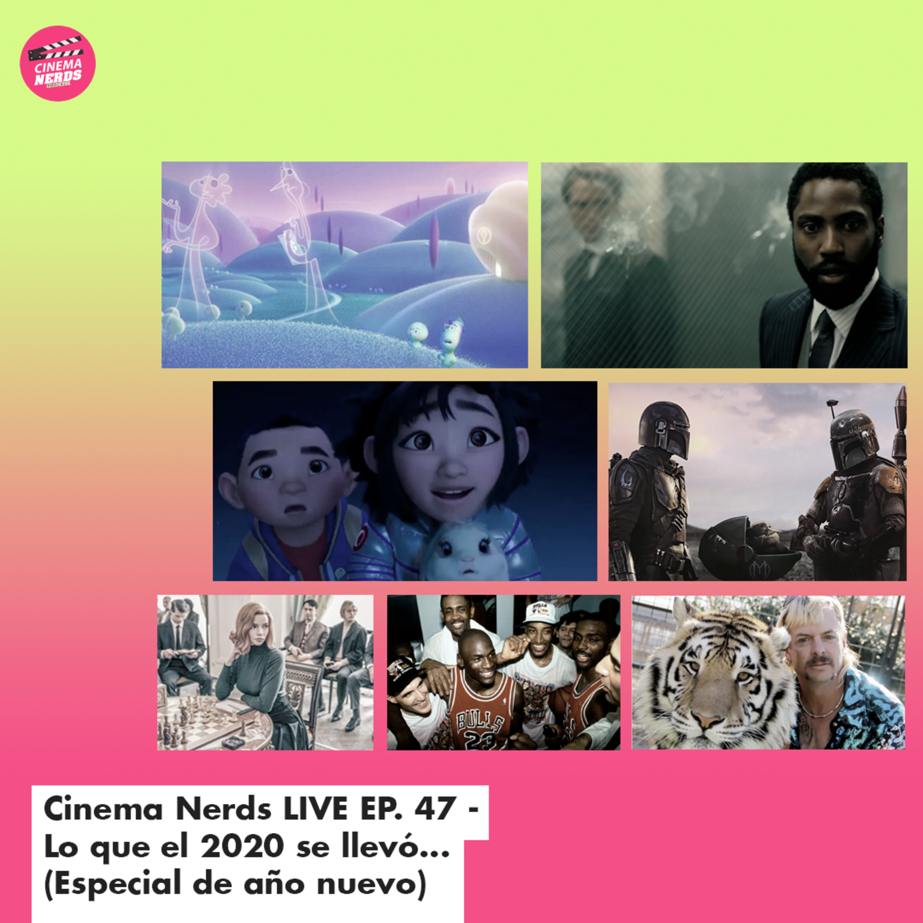 Cinema Nerds LIVE EP. 47 - Lo que el 2020 de llevó... (Especial de año nuevo) episode artwork