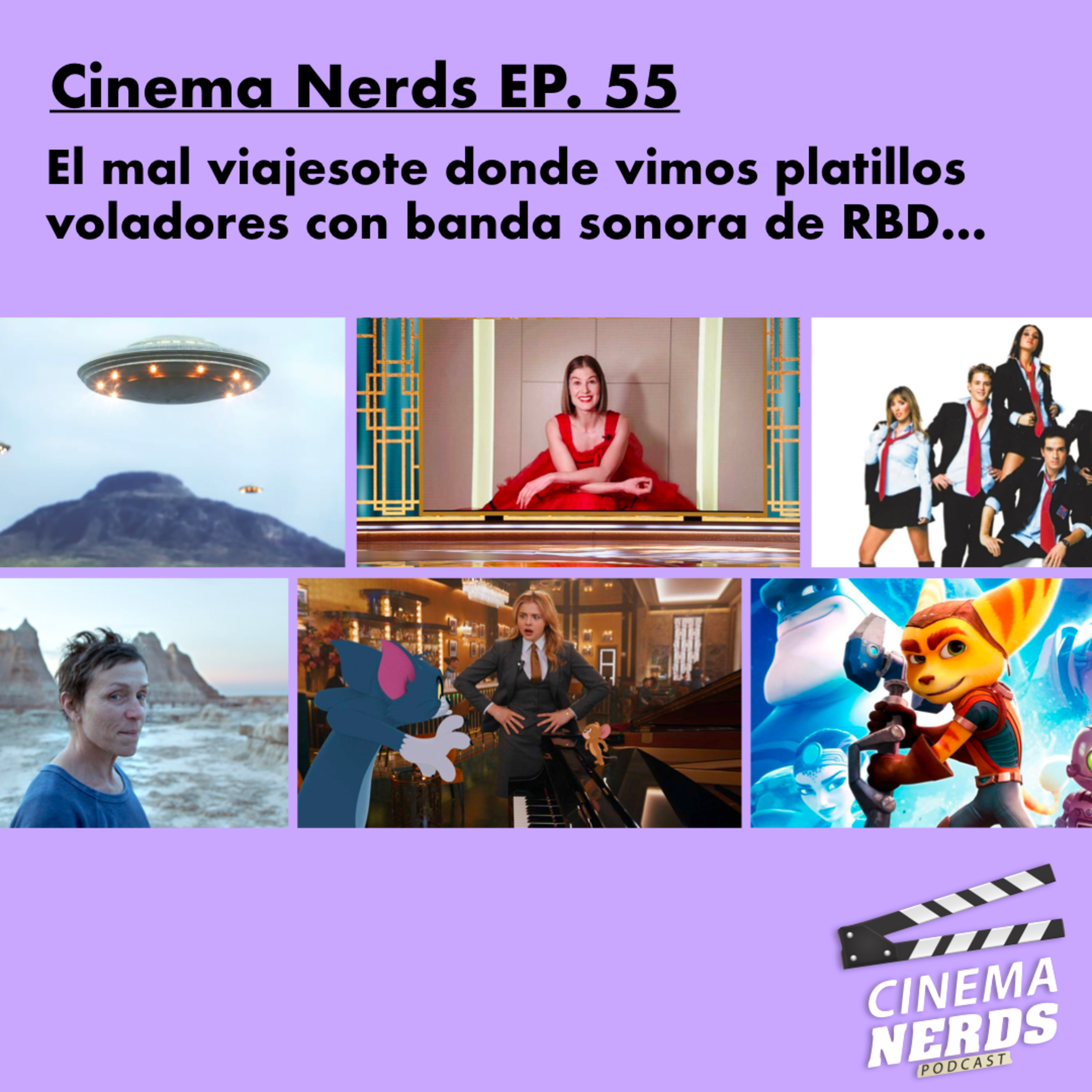 Cinema Nerds EP. 55 - El mal viajesote donde vimos platillos voladores con banda sonora de RBD… episode artwork