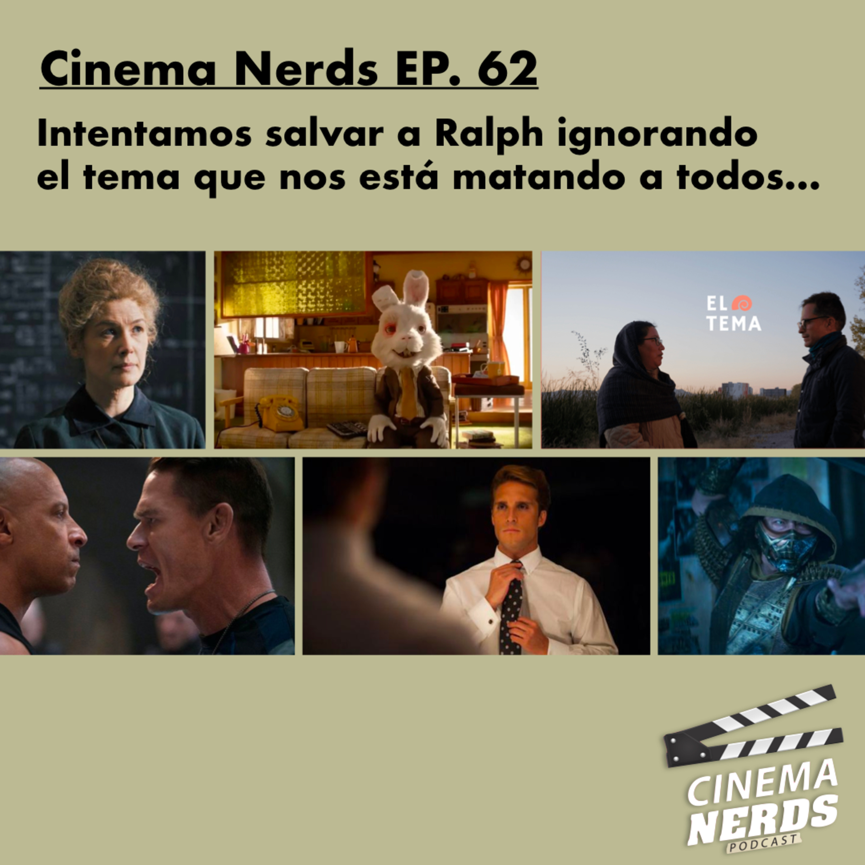 Cinema Nerds EP. 62 - Intentamos salvar a Ralph ignorando el tema que nos está matando a todos… episode artwork