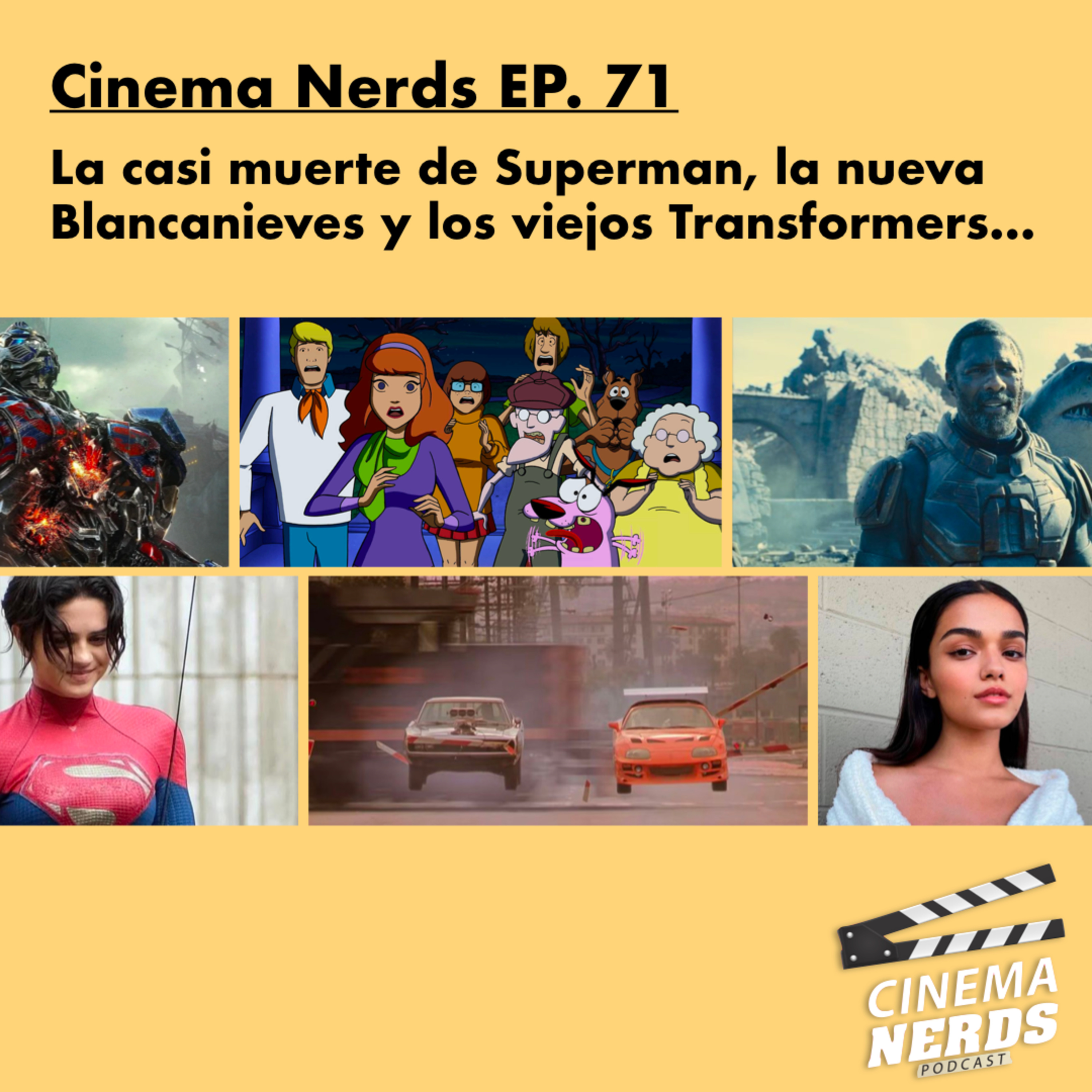 Cinema Nerds EP. 71 - La casi muerte de Superman, la nueva  Blancanieves y los viejos Transformers… episode artwork