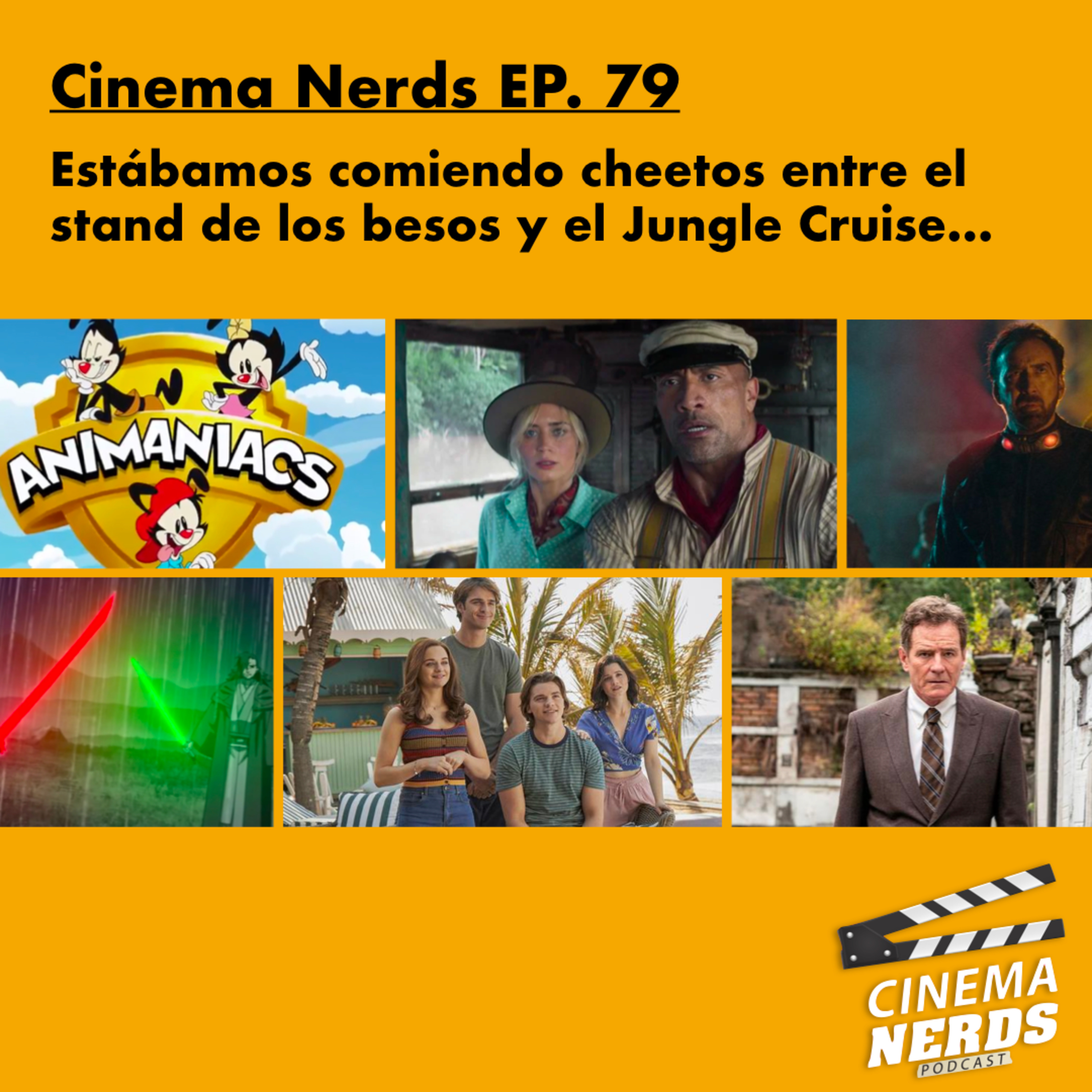 Cinema Nerds EP. 79 - Estábamos comiendo cheetos entre el stand de los besos y el Jungle Cruise… episode artwork