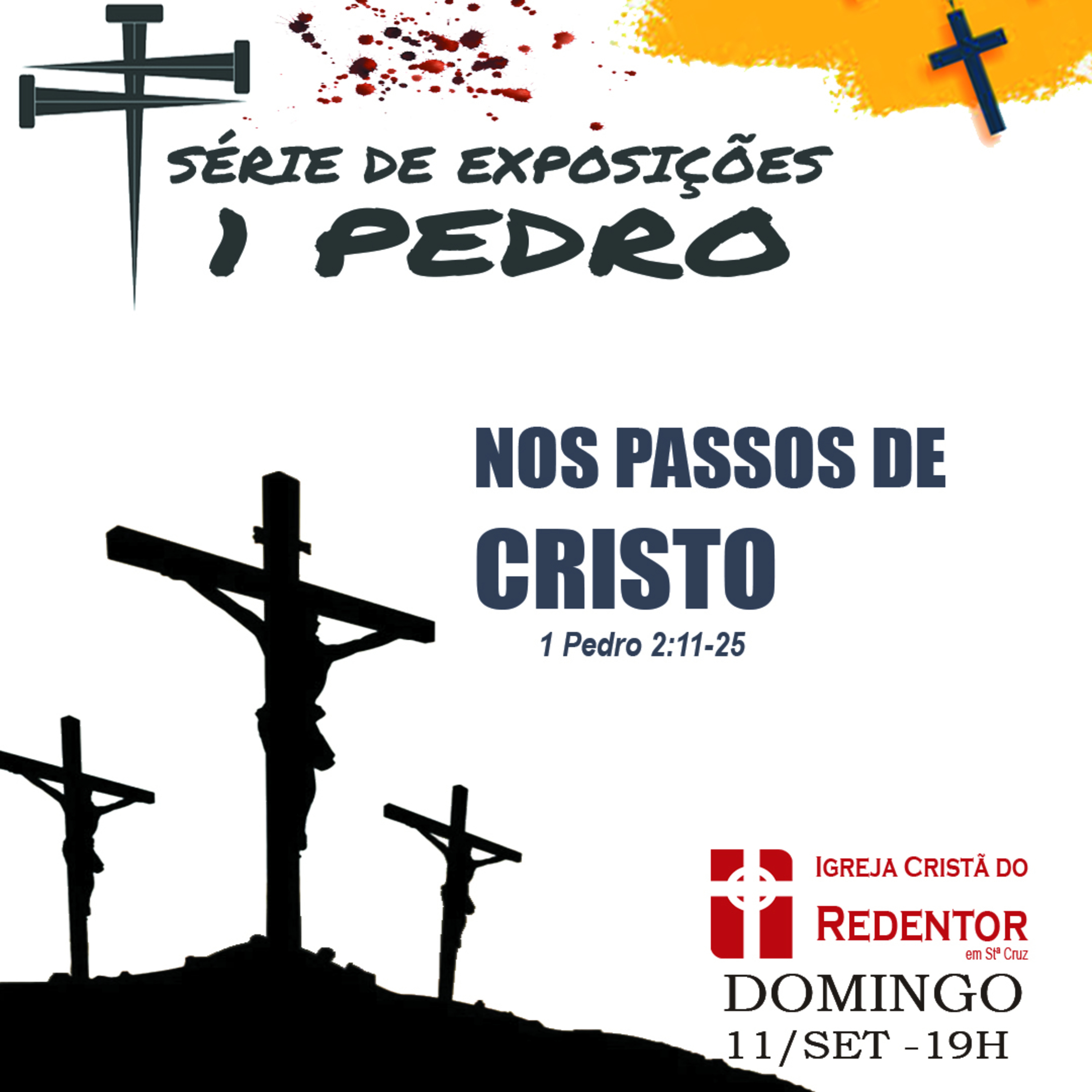 Nos Passos de Cristo. 1 Pedro 2: 11-25 episode artwork