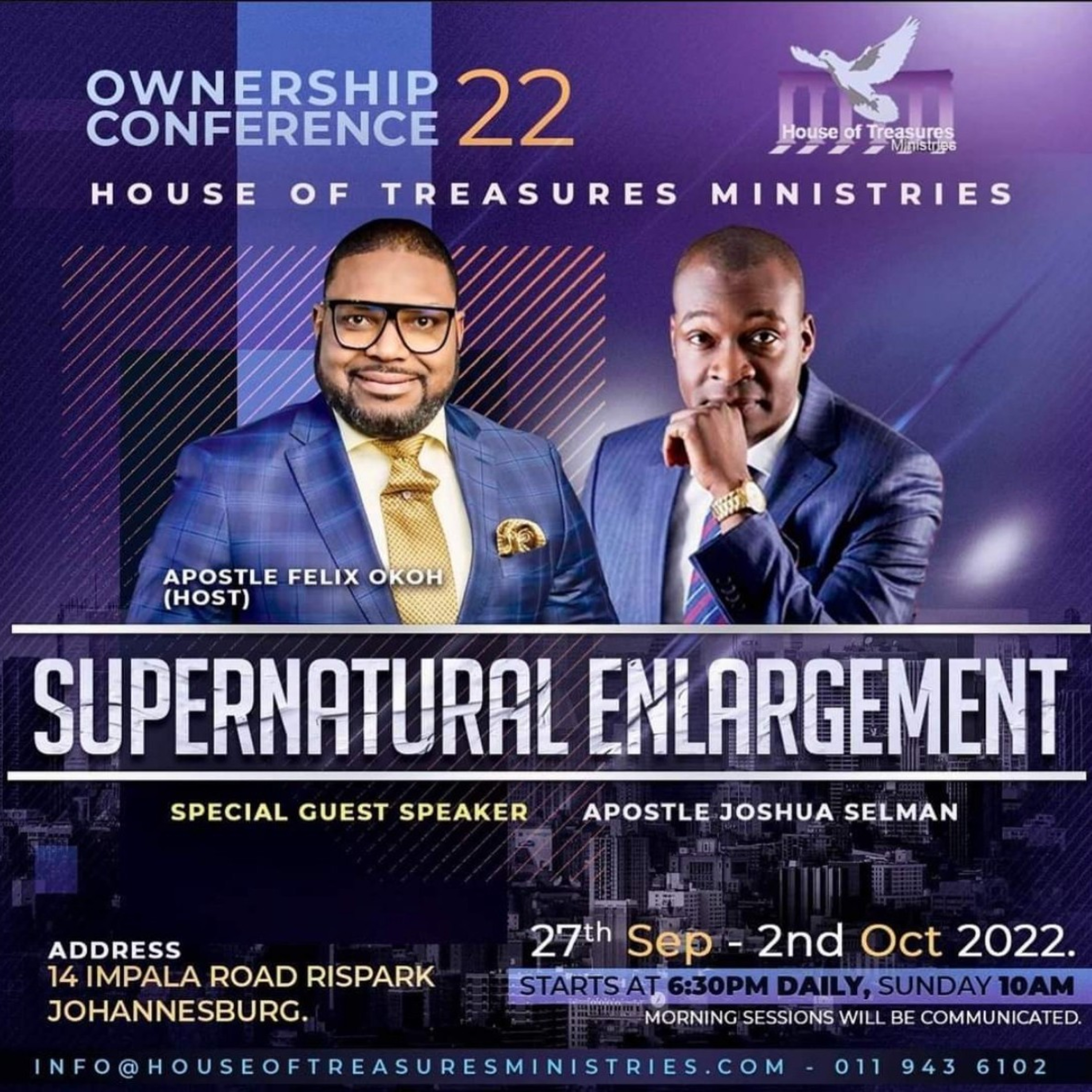 Miracle Service || Ownership Conference 2022||HOT Johannesburg-South Africa || Apostle Joshua Selman