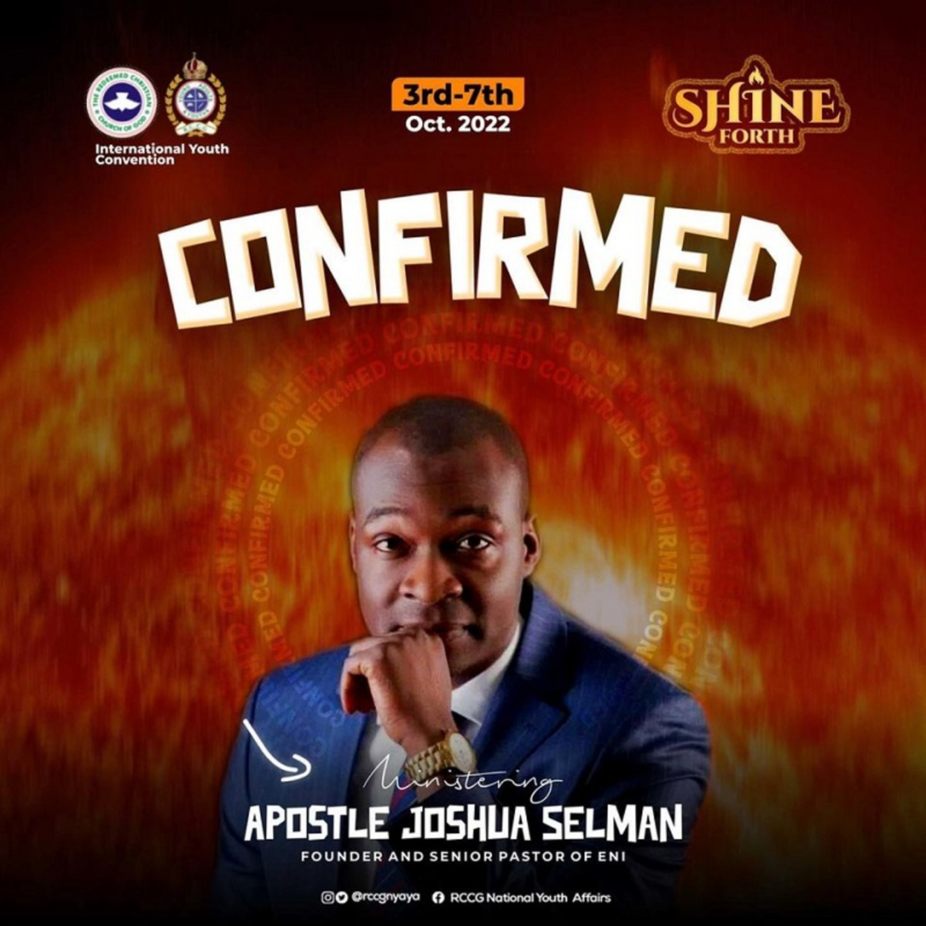 Decisions Decide Destiny|| RCCG Int'l Youth Convention 2022|| RCCG Redemption Camp || Apostle Selman