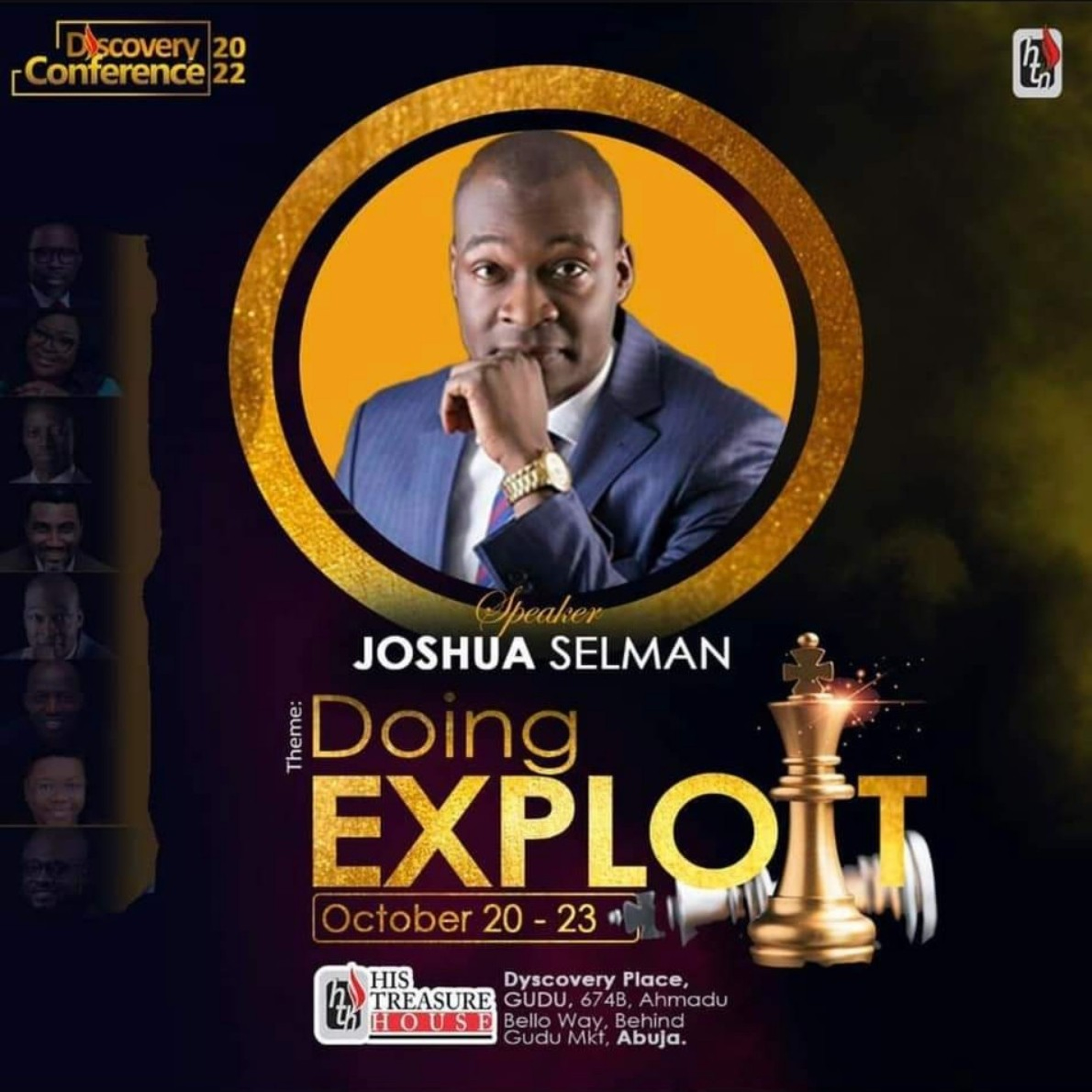 THEY SHALL DO EXPLOITS || DISCOVERY CONFERENCE 2022 || HTH ABUJA-NIGERIA || APOSTLE JOSHUA SELMAN