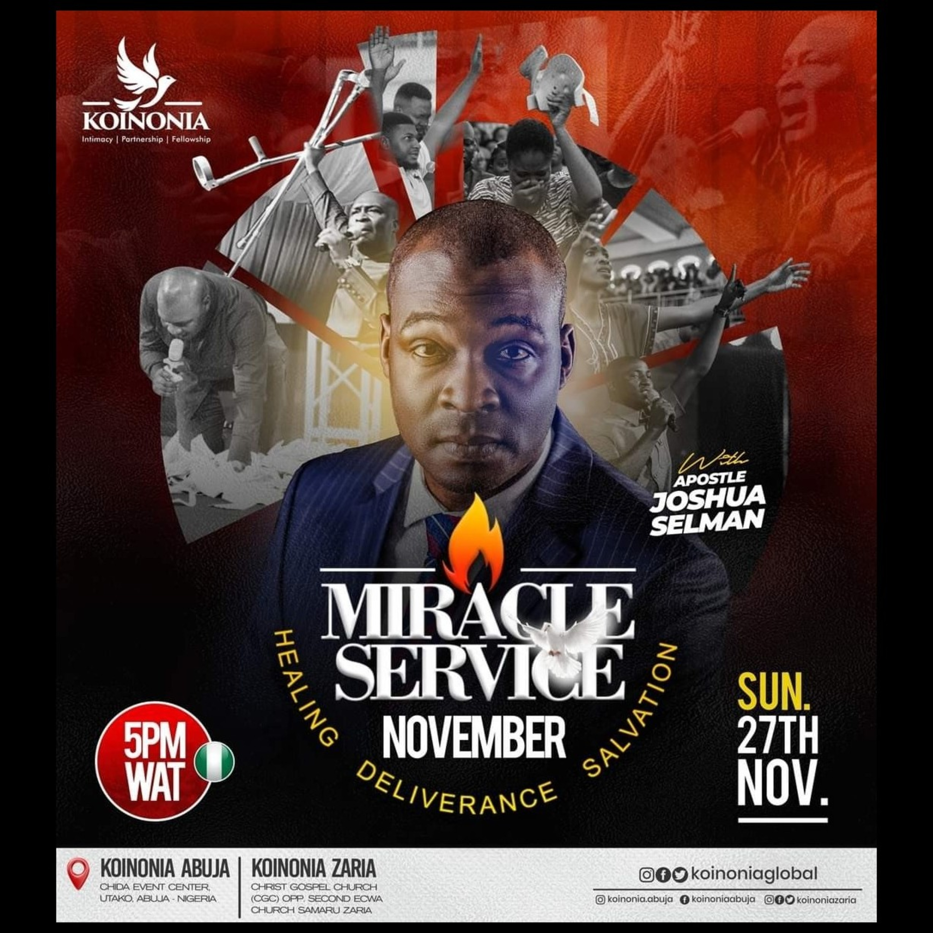 Testimonies || November 2022 Miracle Service