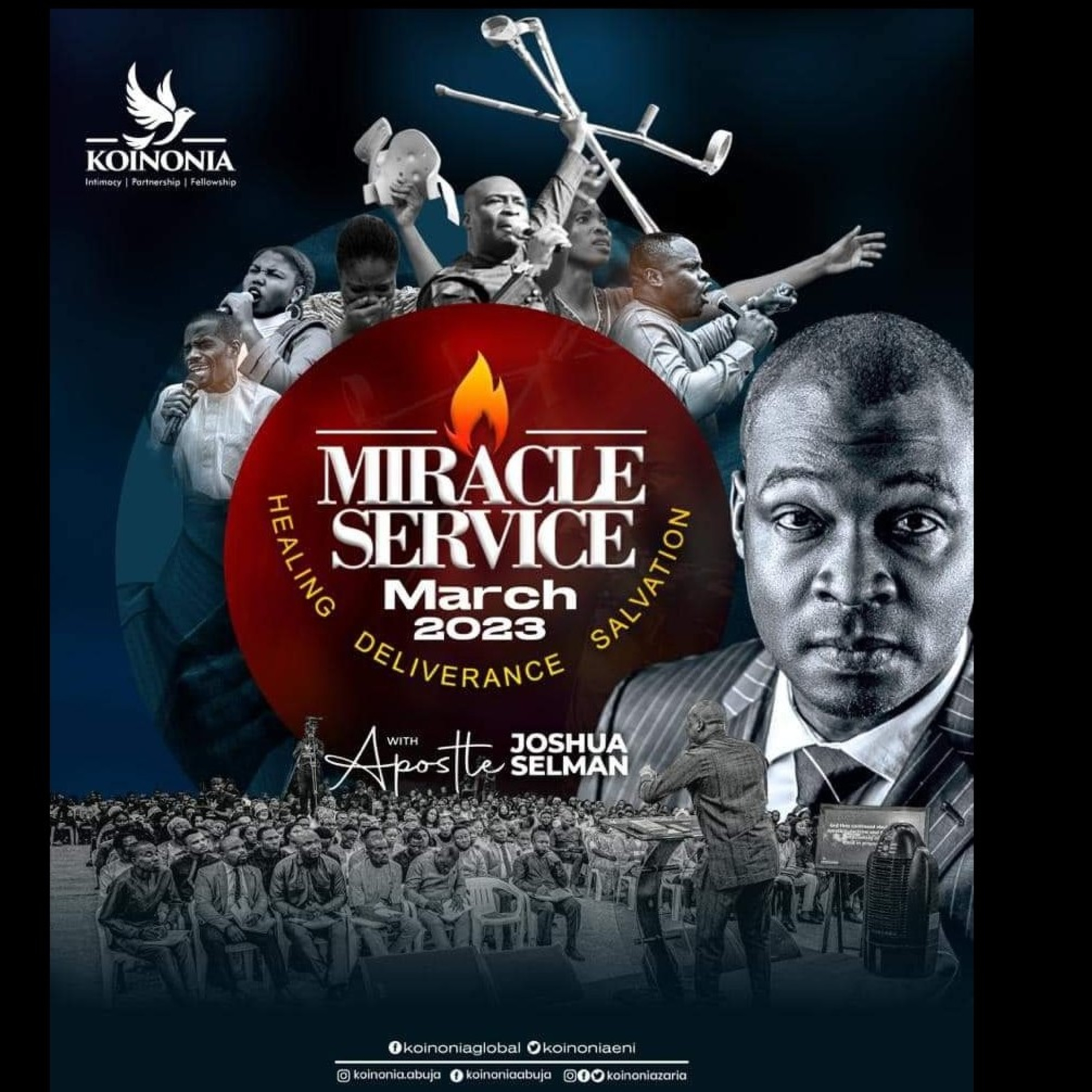 MARCH 2023 MIRACLE SERVICE WITH APOSTLE JOSHUA SELMAN 26||03||2023