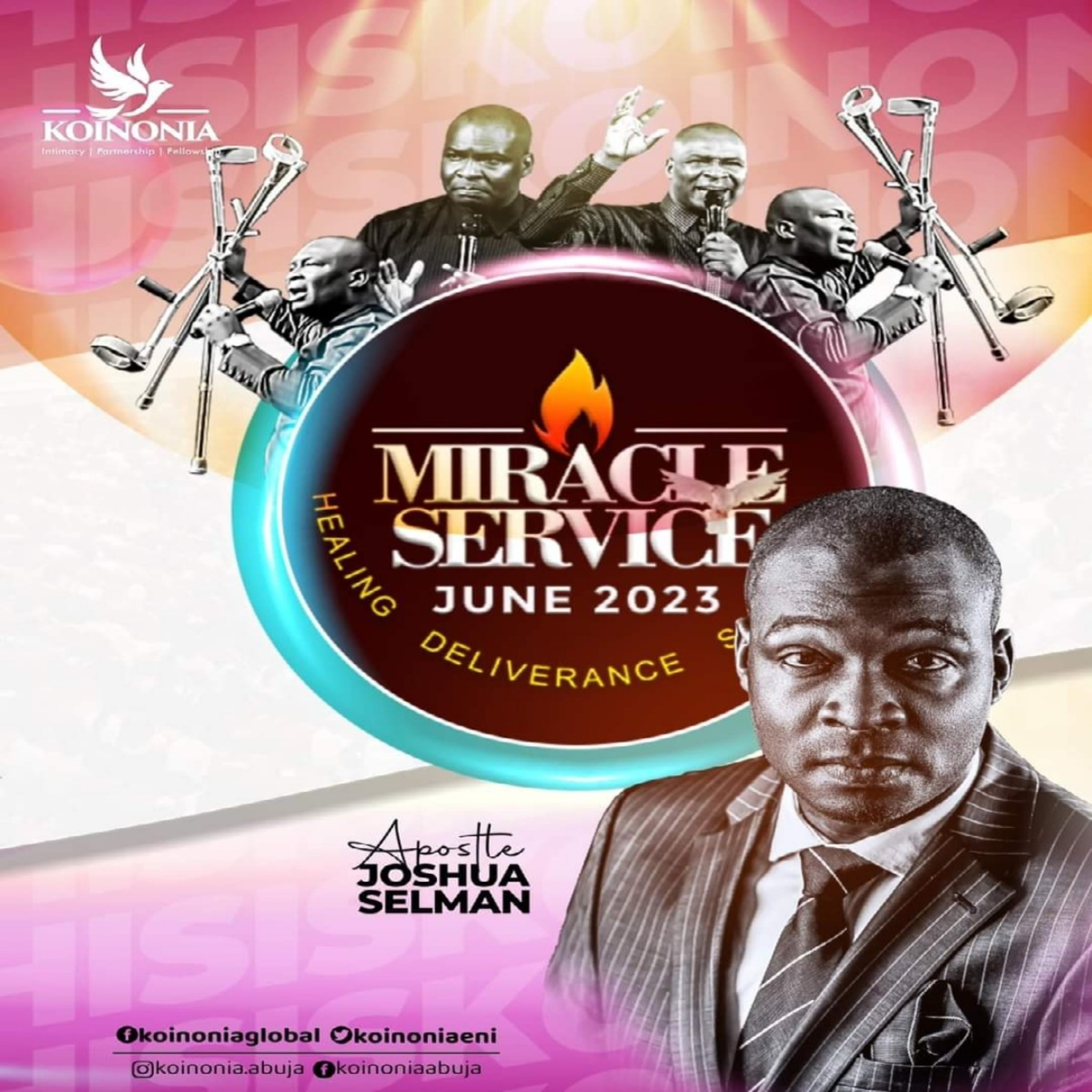JUNE 2023 MIRACLE SERVICE WITH APOSTLE JOSHUA SELMAN II25II06II2023