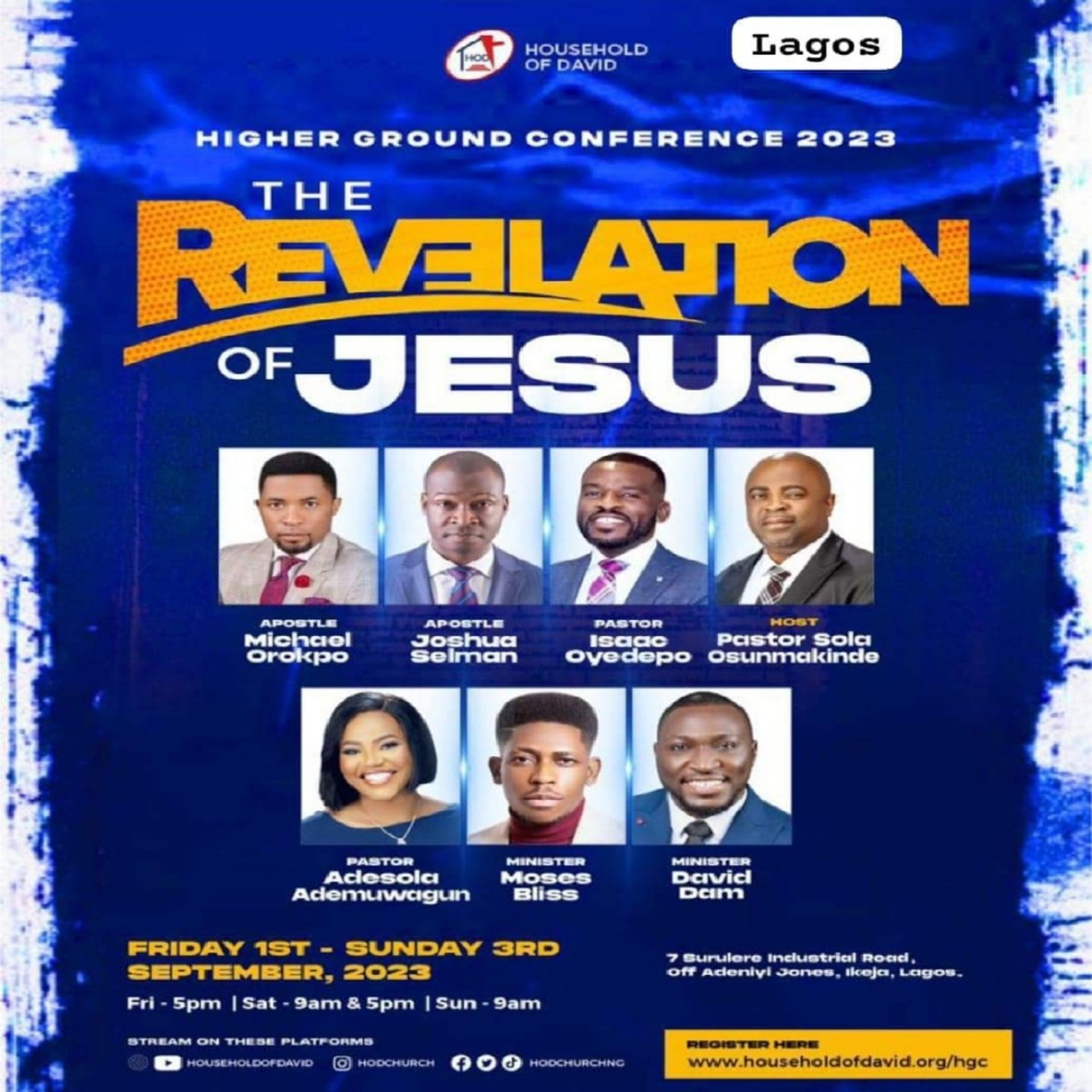 THE REVELATION OF JESUS [IMPARTATION SERVICE] || HOD || LAGOS-NIGERIA || APOSTLE JOSHUA SELMAN