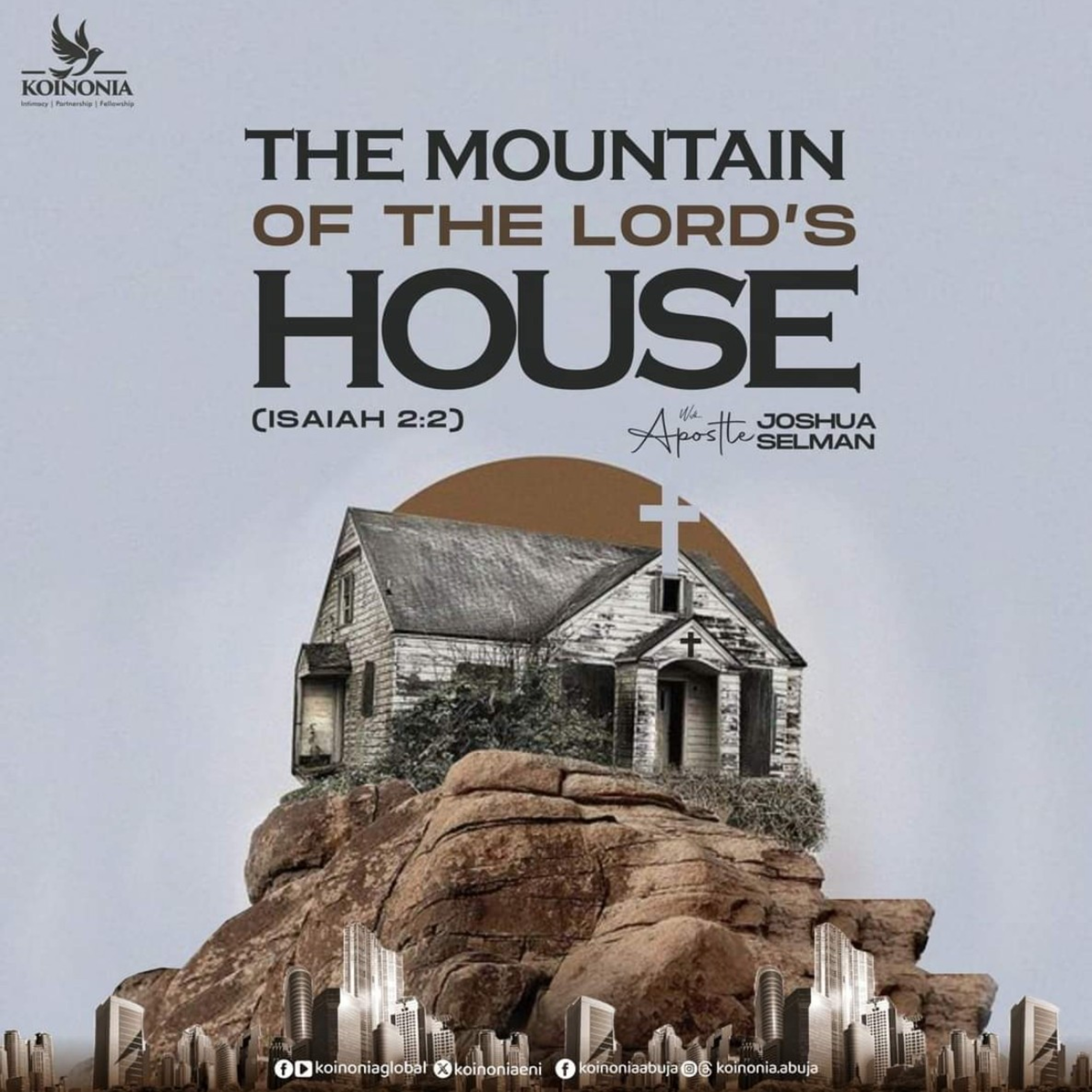 (FULL SERVICE) THE MOUNTAIN OF THE LORD'S HOUSE WITH APOSTLE JOSHUA SELMAN 17.09.2023