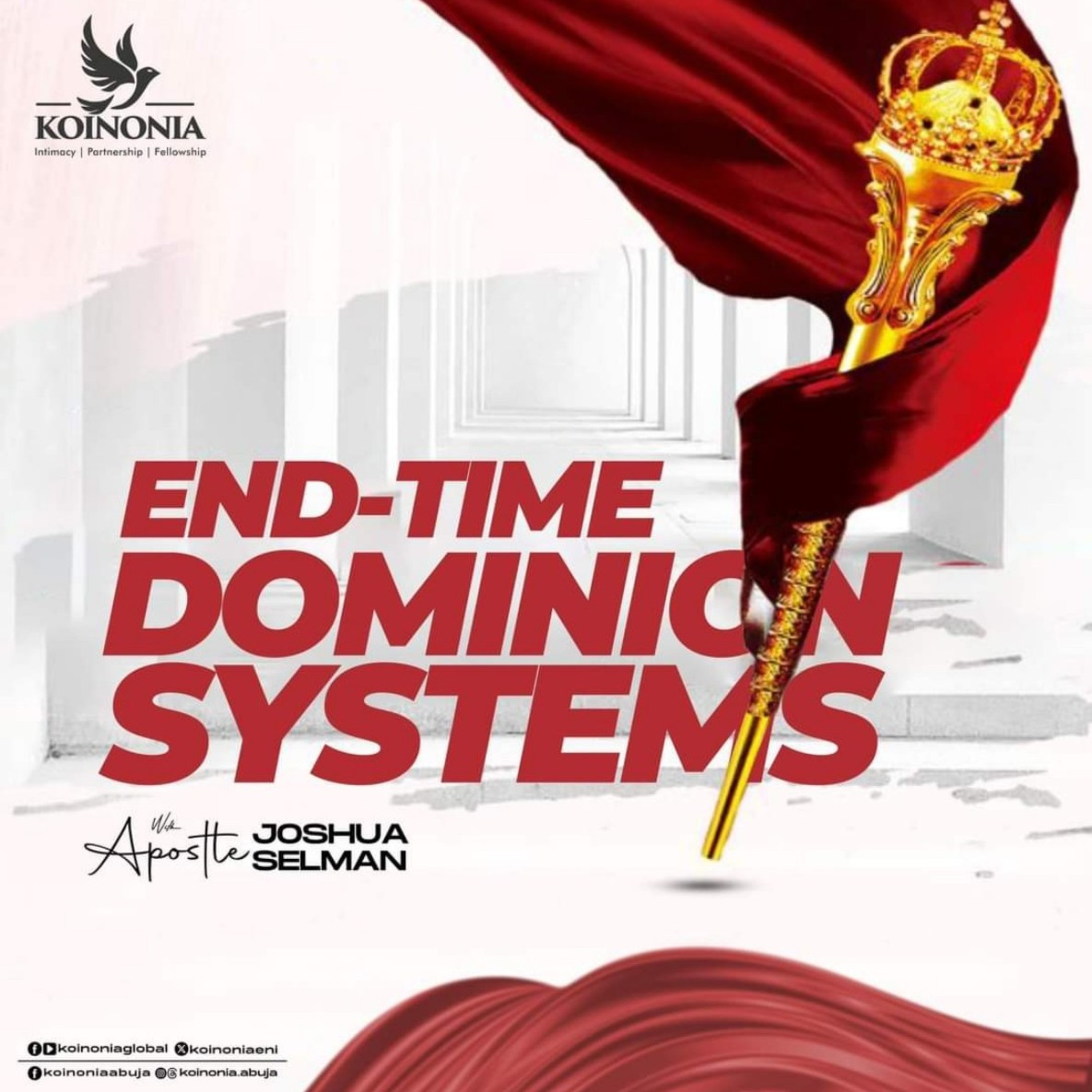 (FULL SERVICE) END-TIME DOMINION SYSTEMS WITH APOSTLE JOSHUA SELMAN 15.10.2023