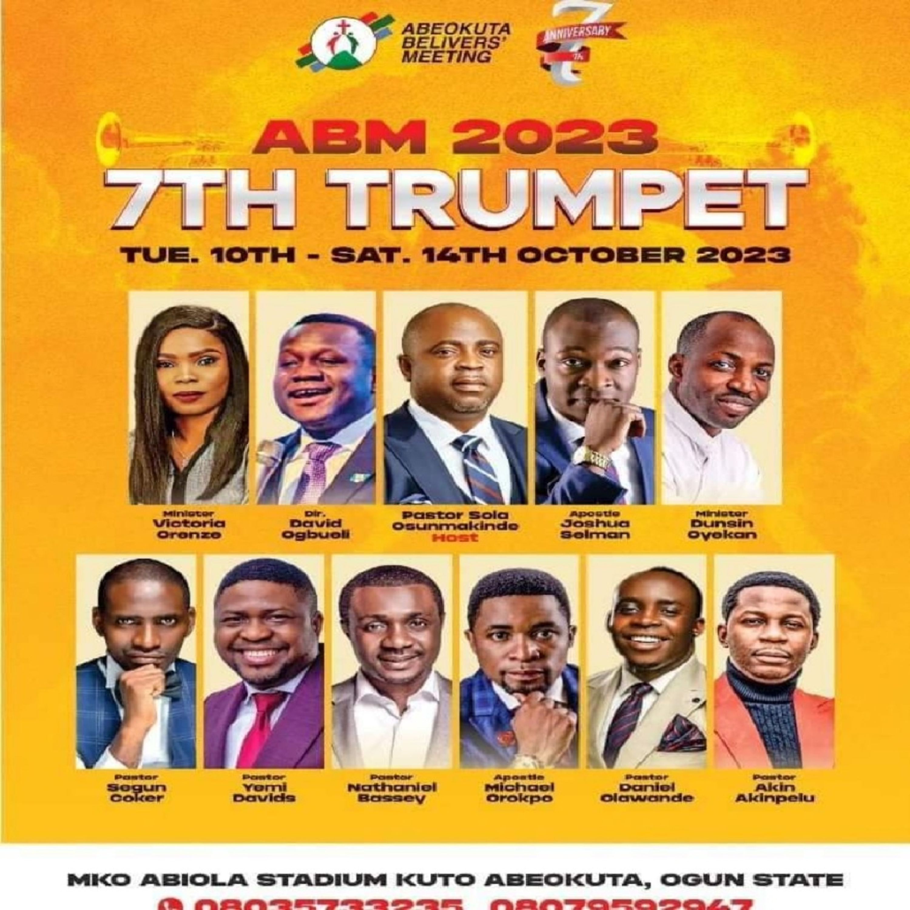 MIRACLE SERVICE || ABEOKUTA BELIEVERS MEETING 2023 || ABEOKUTA-NIGERIA || APOSTLE JOSHUA SELMAN