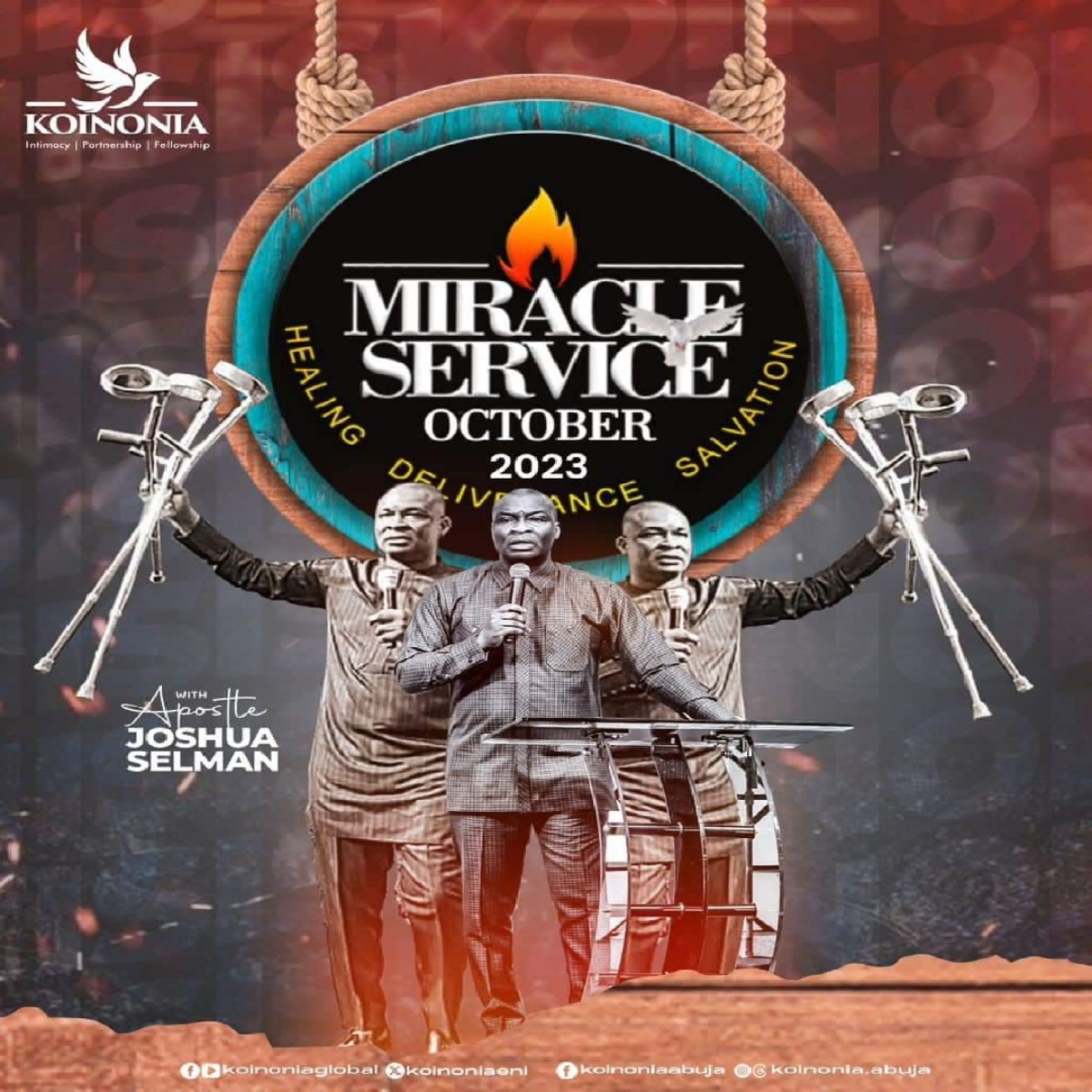 OCTOBER 2023 MIRACLE SERVICE WITH APOSTLE JOSHUA SELMAN II29II10II2023