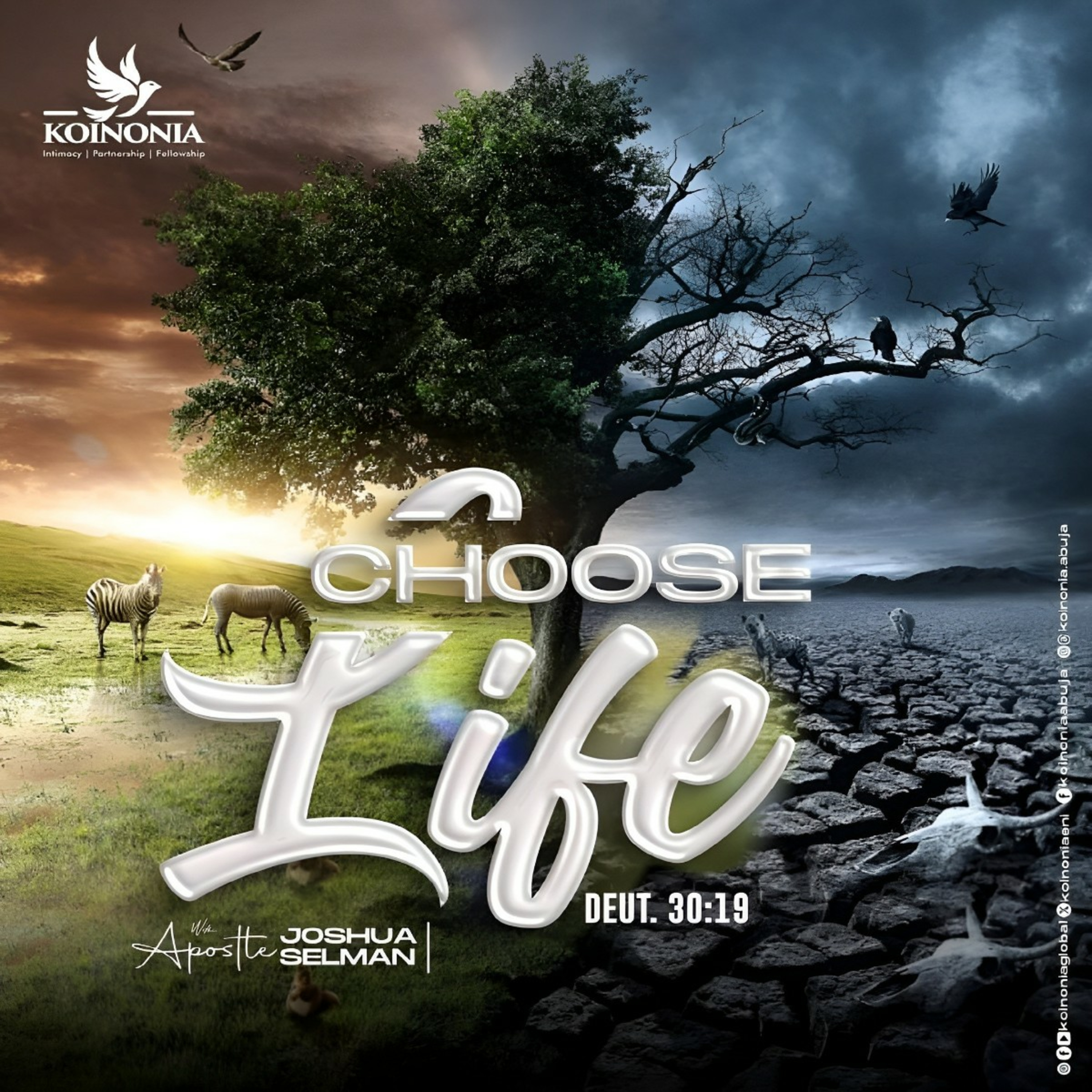 (FULL SERVICE) CHOOSE LIFE with Apostle Joshua Selman 10.12.2023