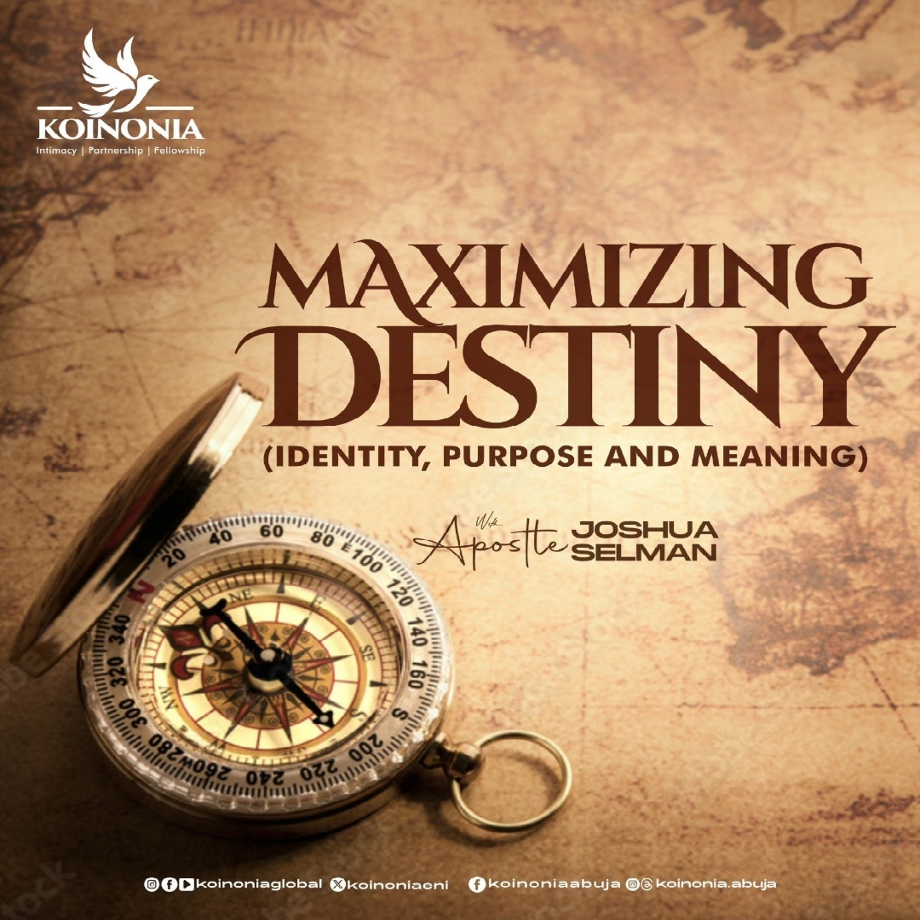 (FULL SERVICE) MAXIMISING DESTINY (IDENTITY, PURPOSE & MEANING) WITH APST. JOSHUA SELMAN 18.02.2024