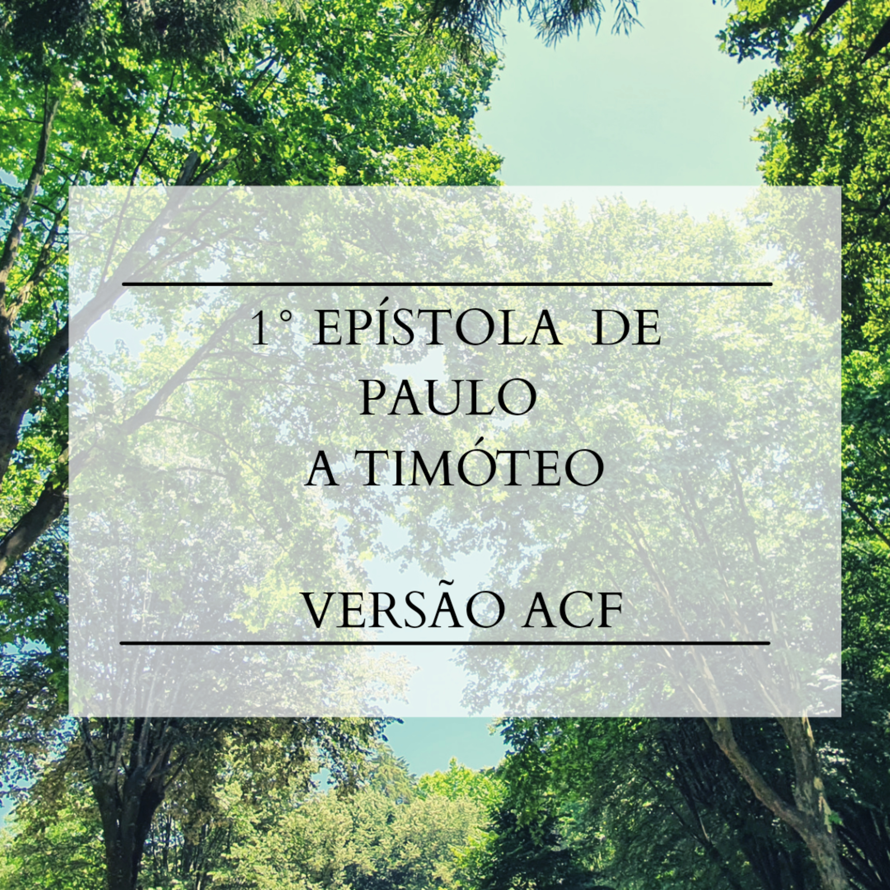 1° Timóteo - Cap. 2 episode artwork