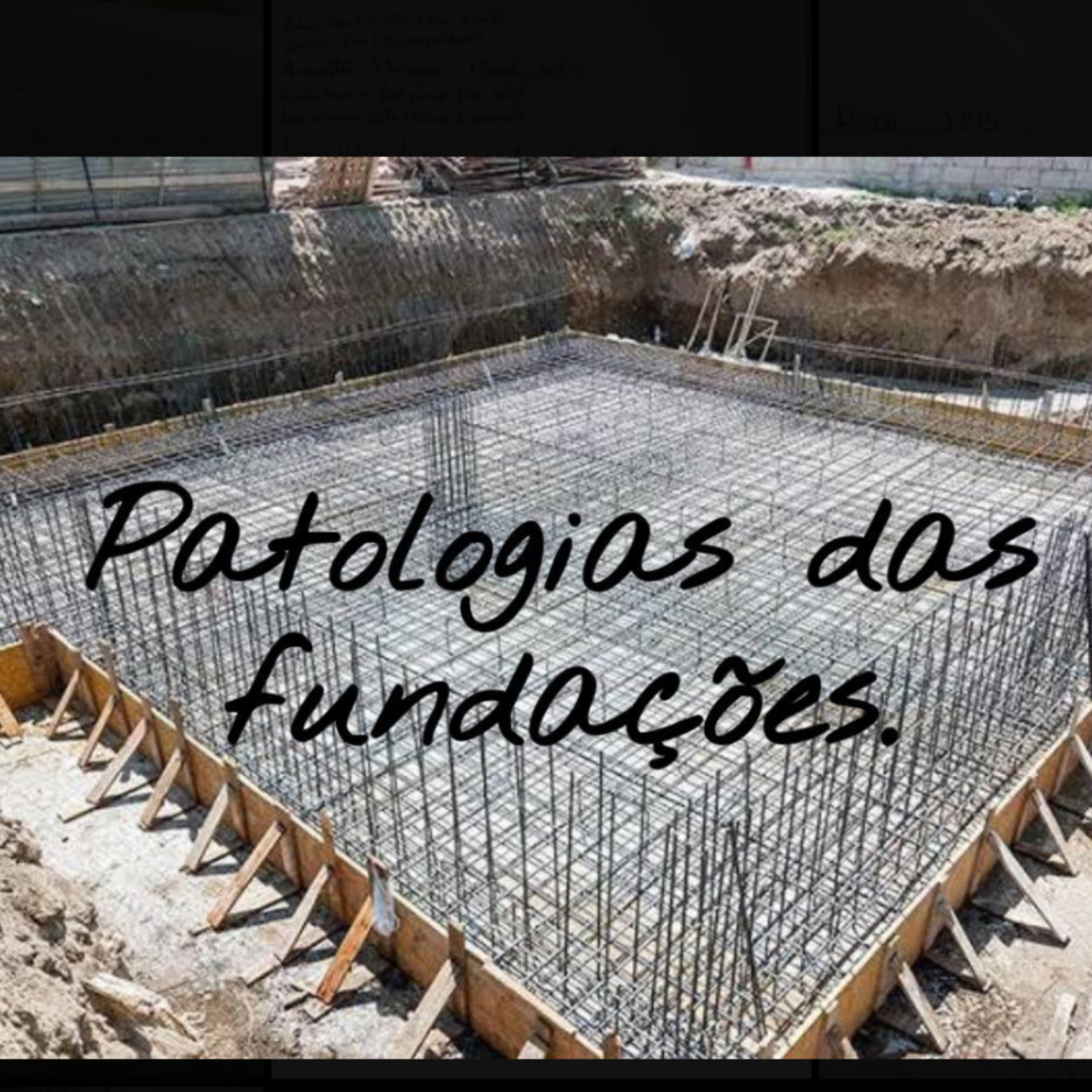 Patologias das fundações.