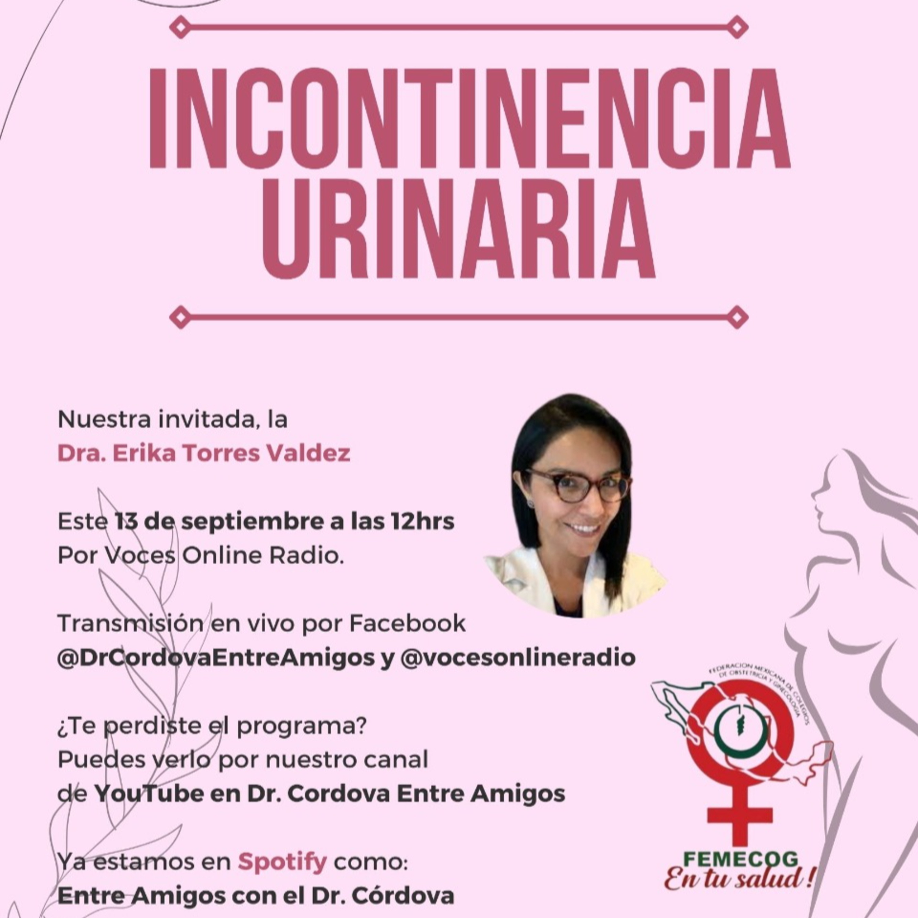 Entre Amigos con el Dr. Roberto Córdova