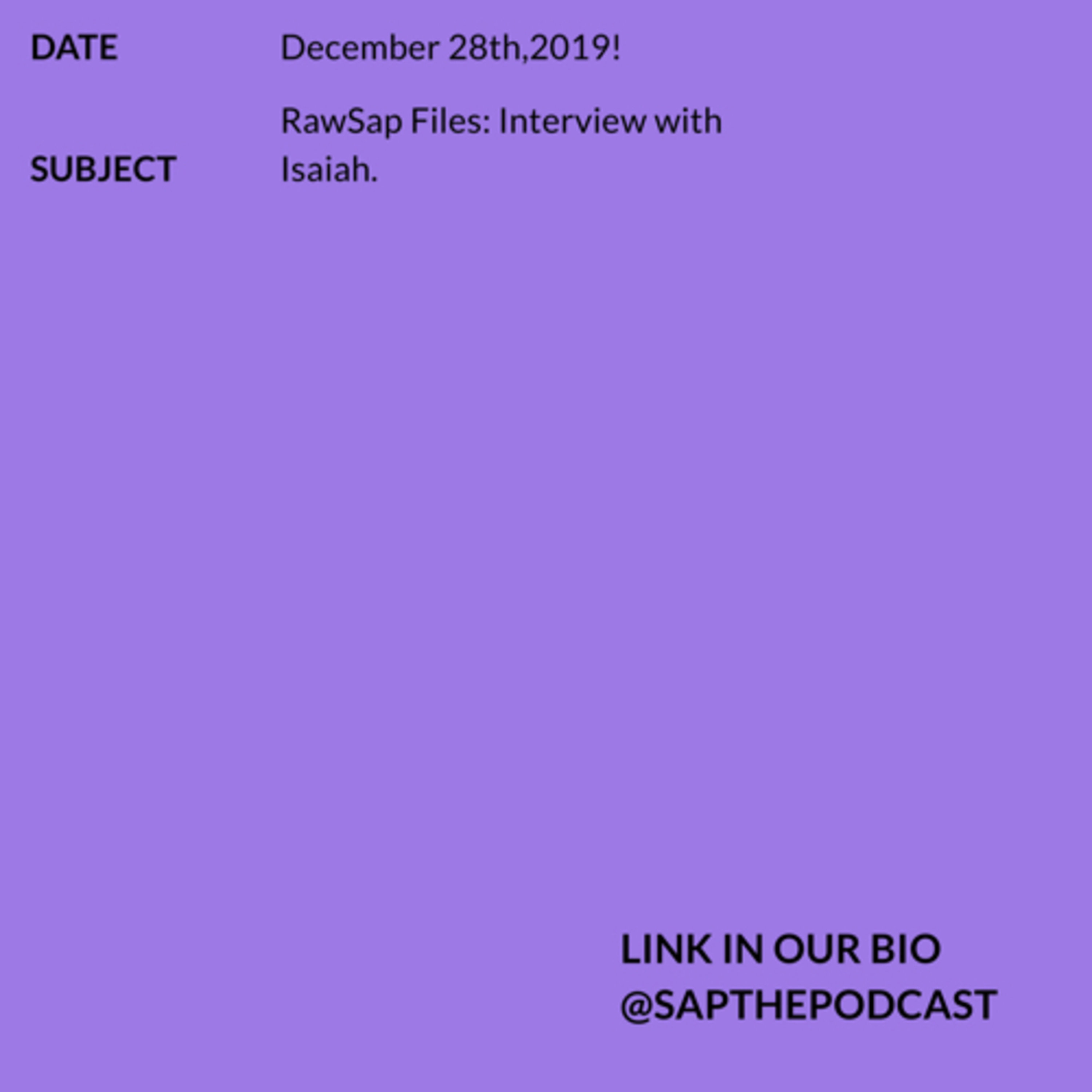 SapThePodcast