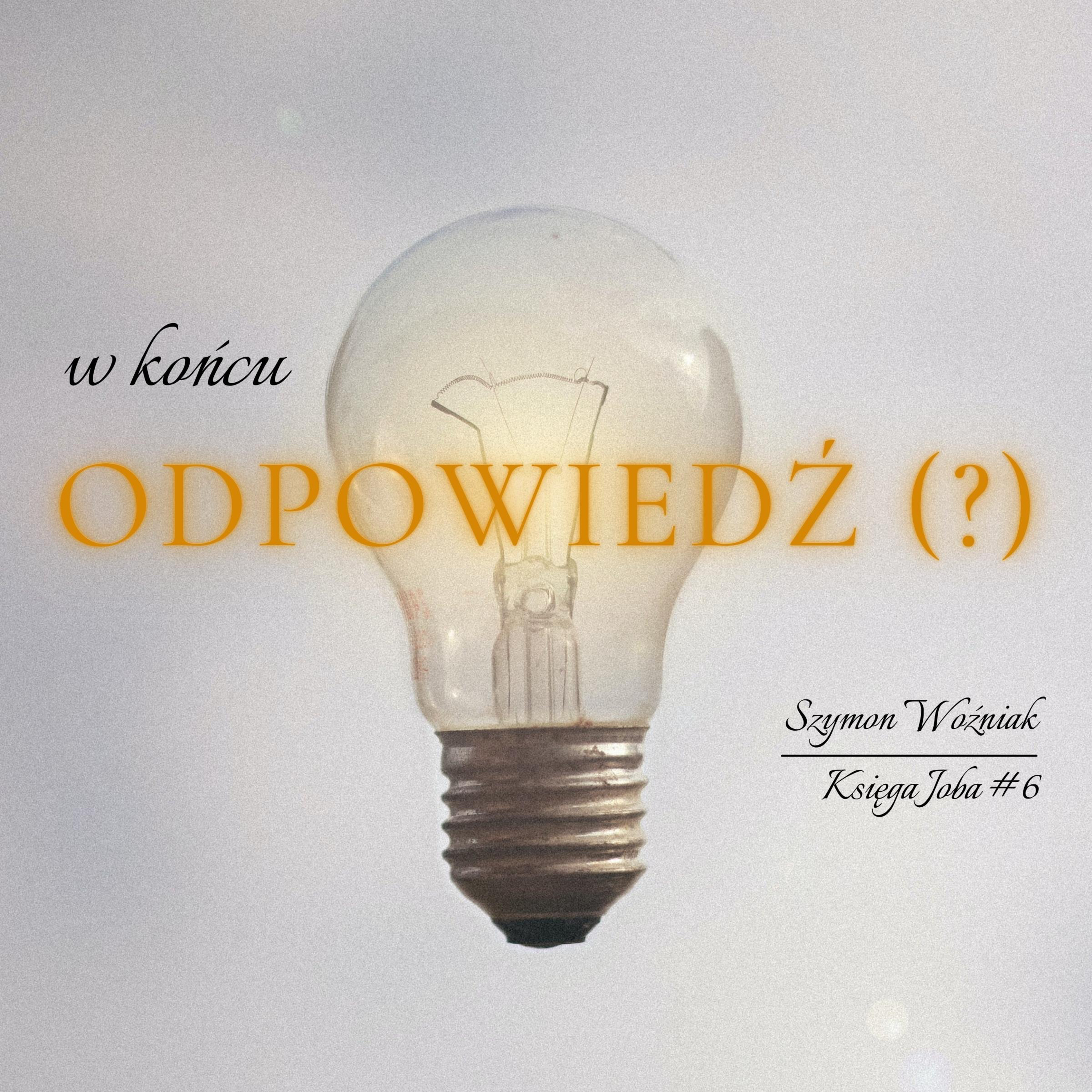 ▶ "W końcu odpowiedź (?)" ▷ Szymon Woźniak episode artwork