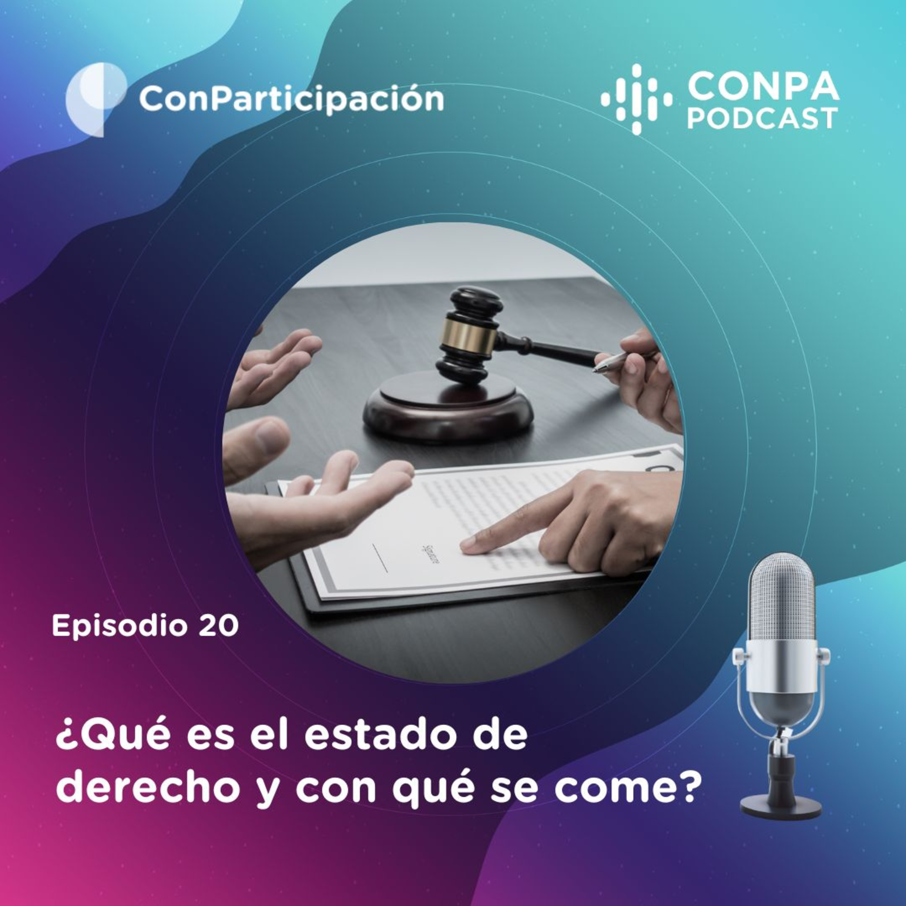 Episodio 20 | ¿Qué es el estado de derecho y con qué se come? episode artwork