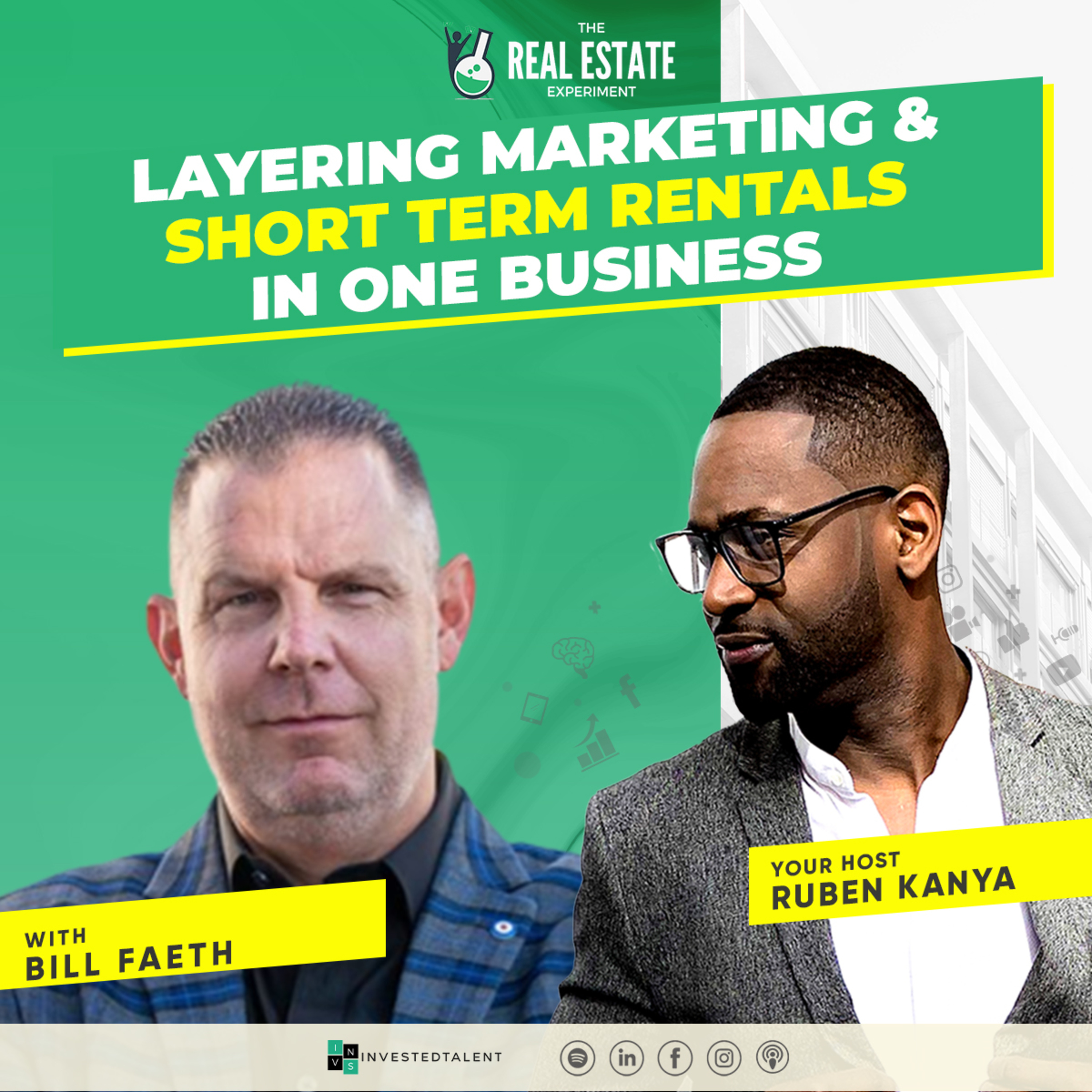  Layering Marketing & Short Term Rentals in One Business with Bill Faeth - Episode #203 episode artwork