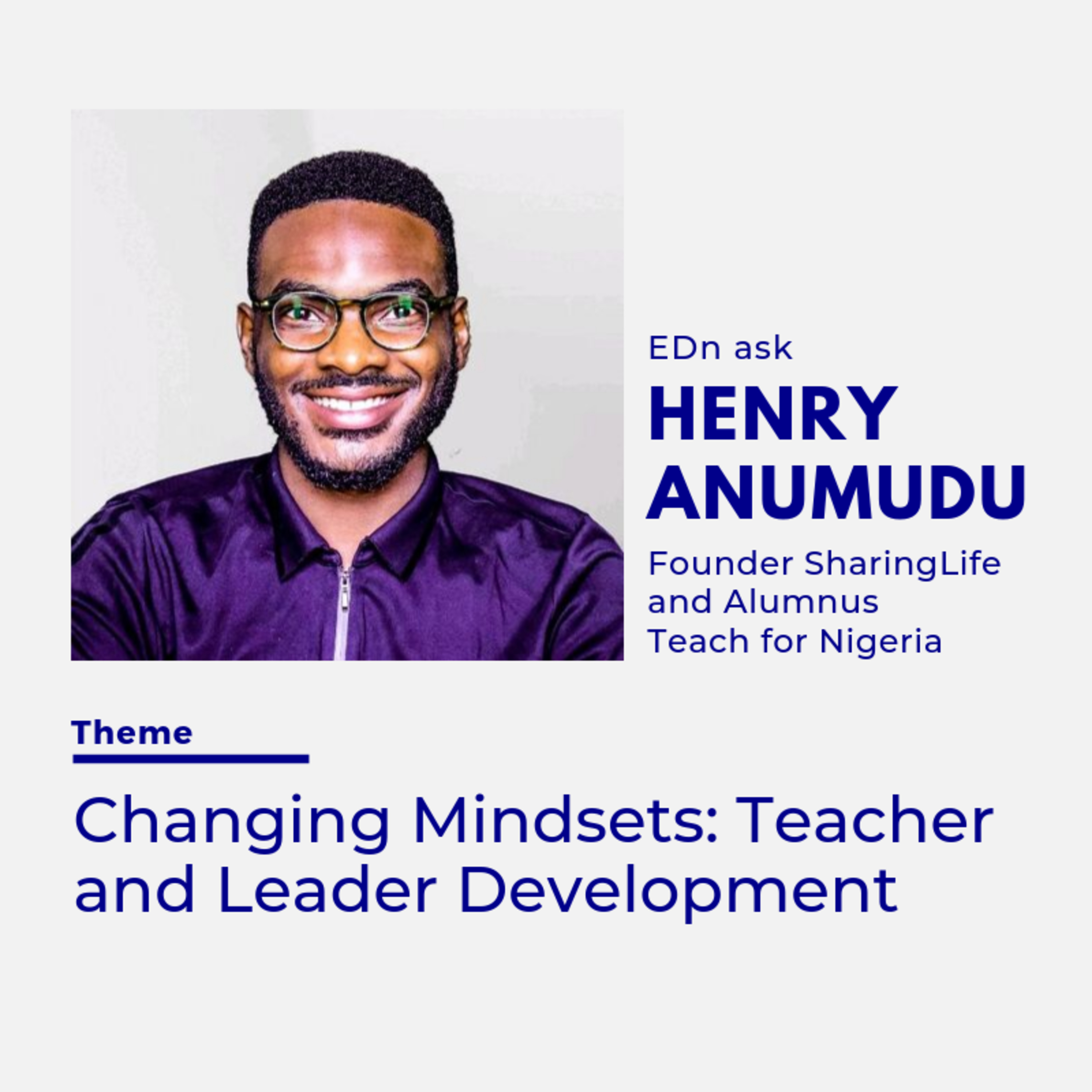 Changing Mindsets: Teacher and Leader Development episode artwork