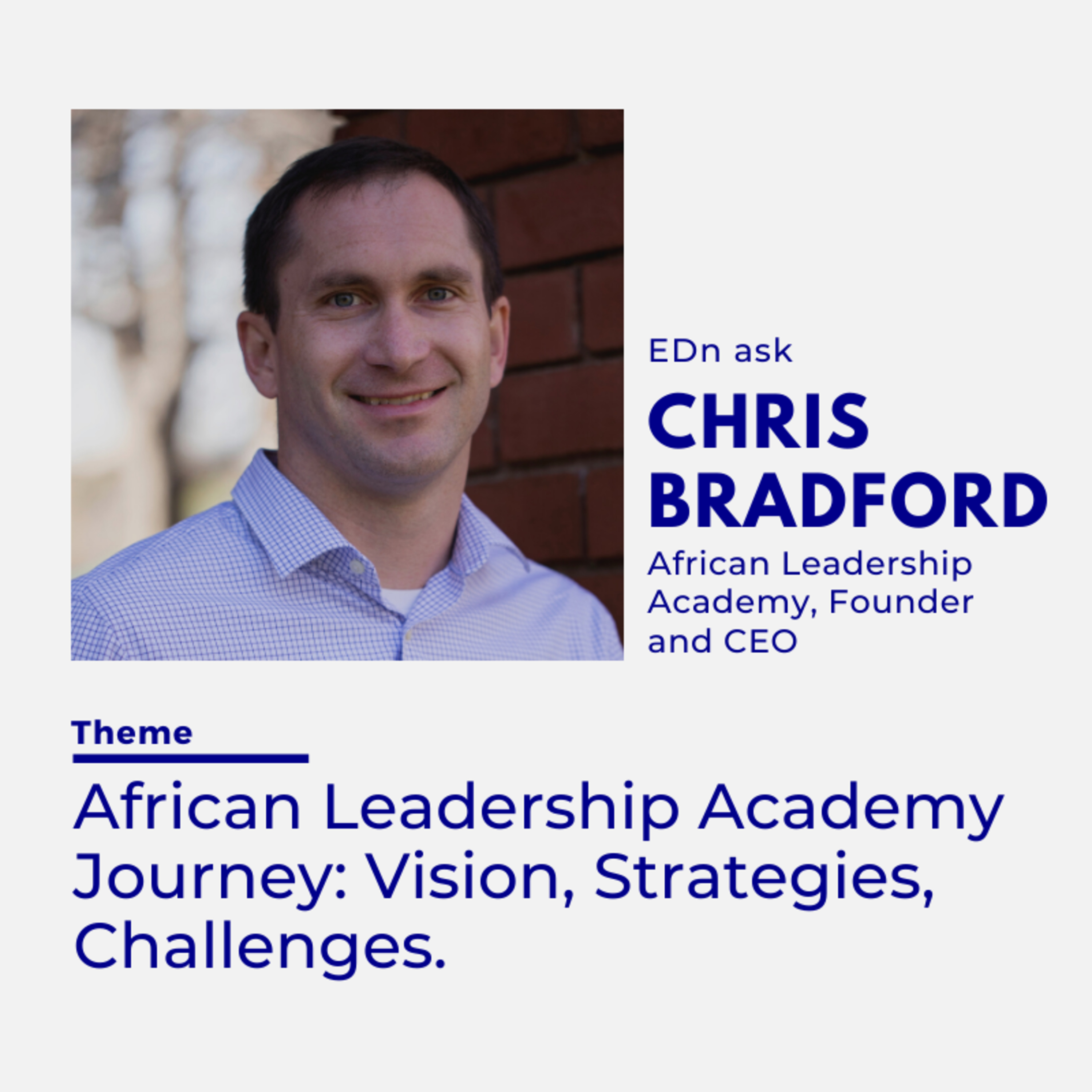 African Leadership Academy Journey: Vision, Strategies, Challenges. episode artwork