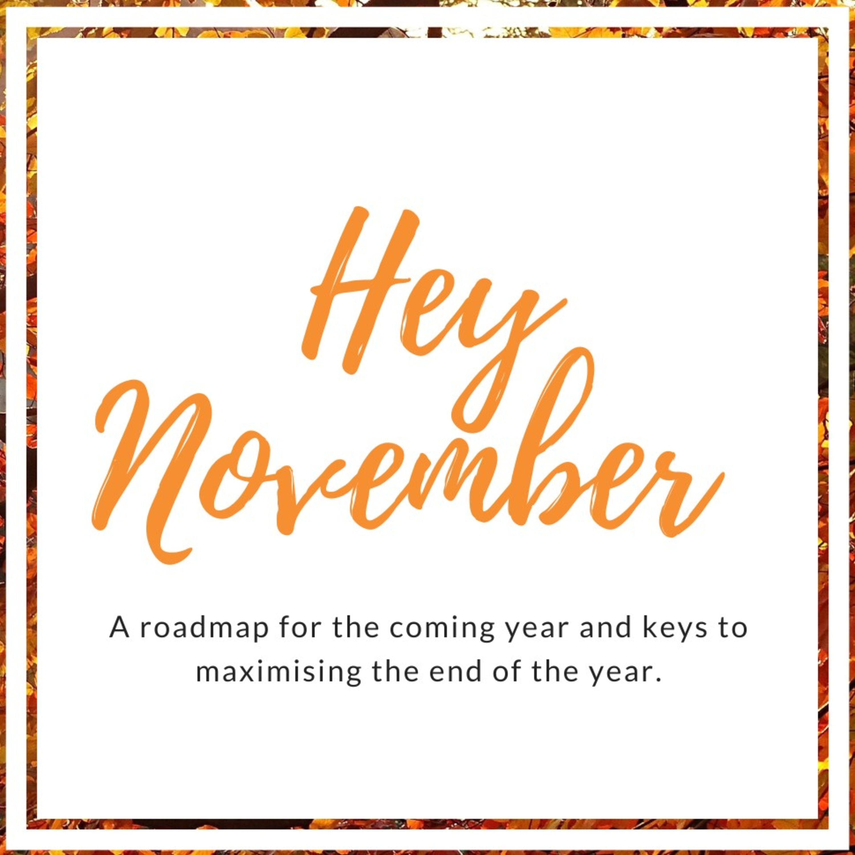 Hey November! episode artwork