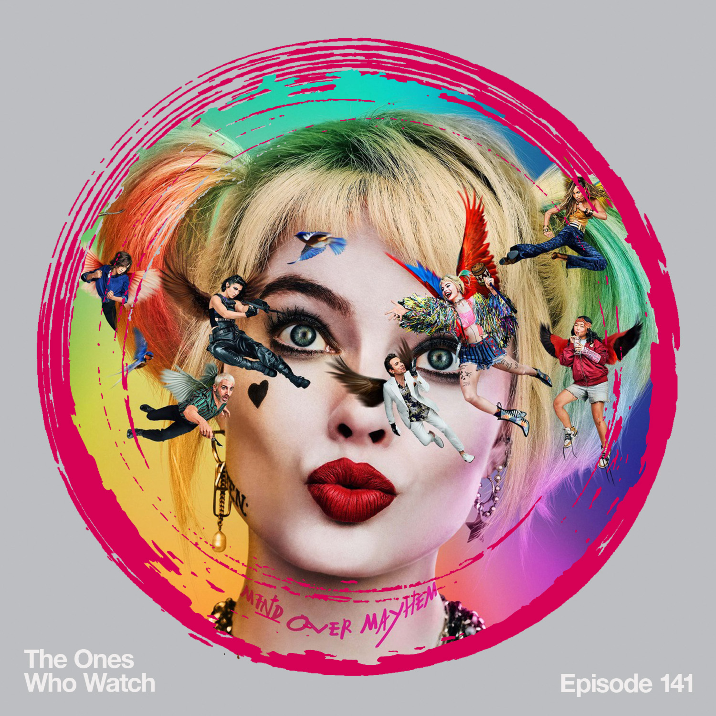 We watched Birds of Prey and The Rhythm Section episode artwork