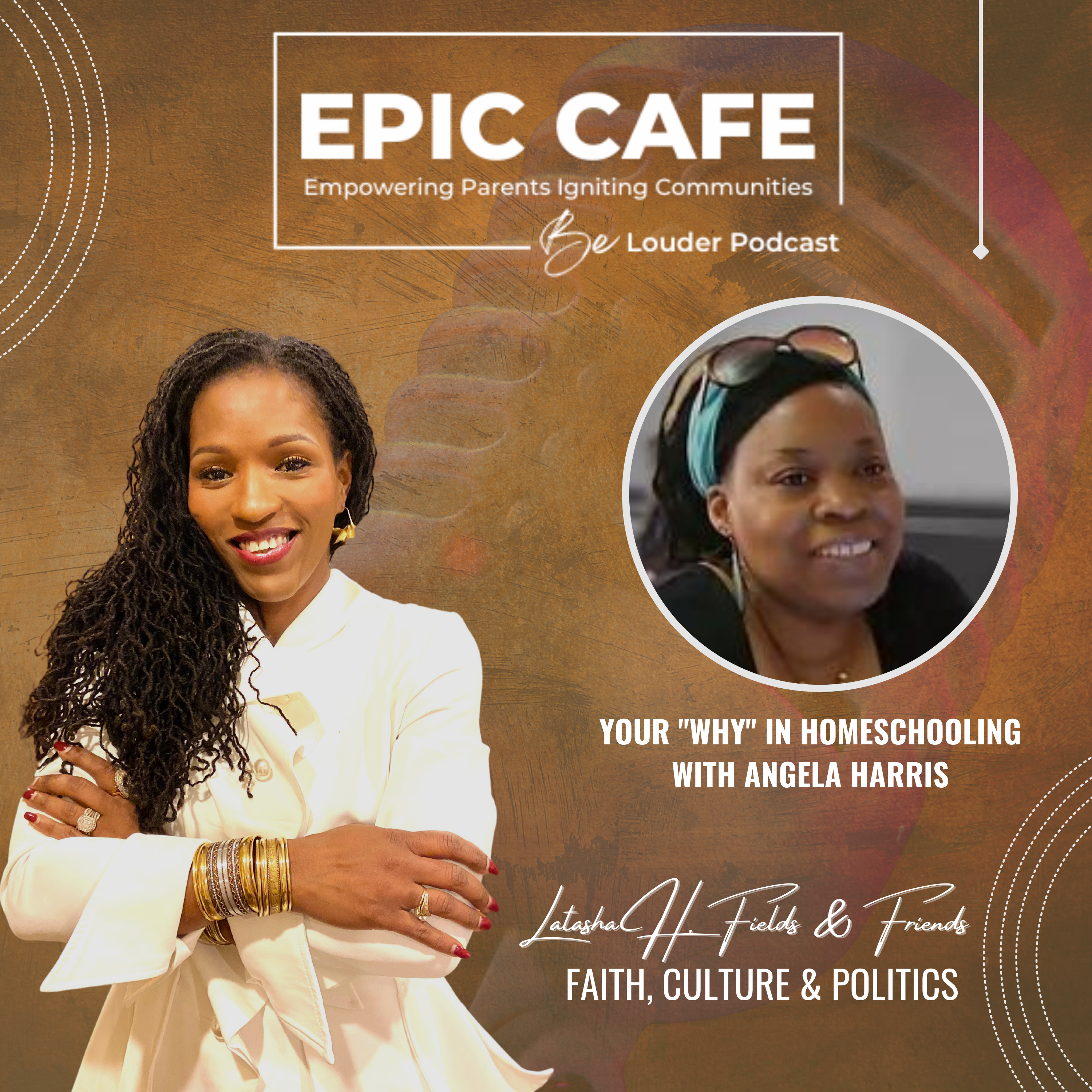 Your "Why"in Homeschooling with Angela Harris! episode artwork