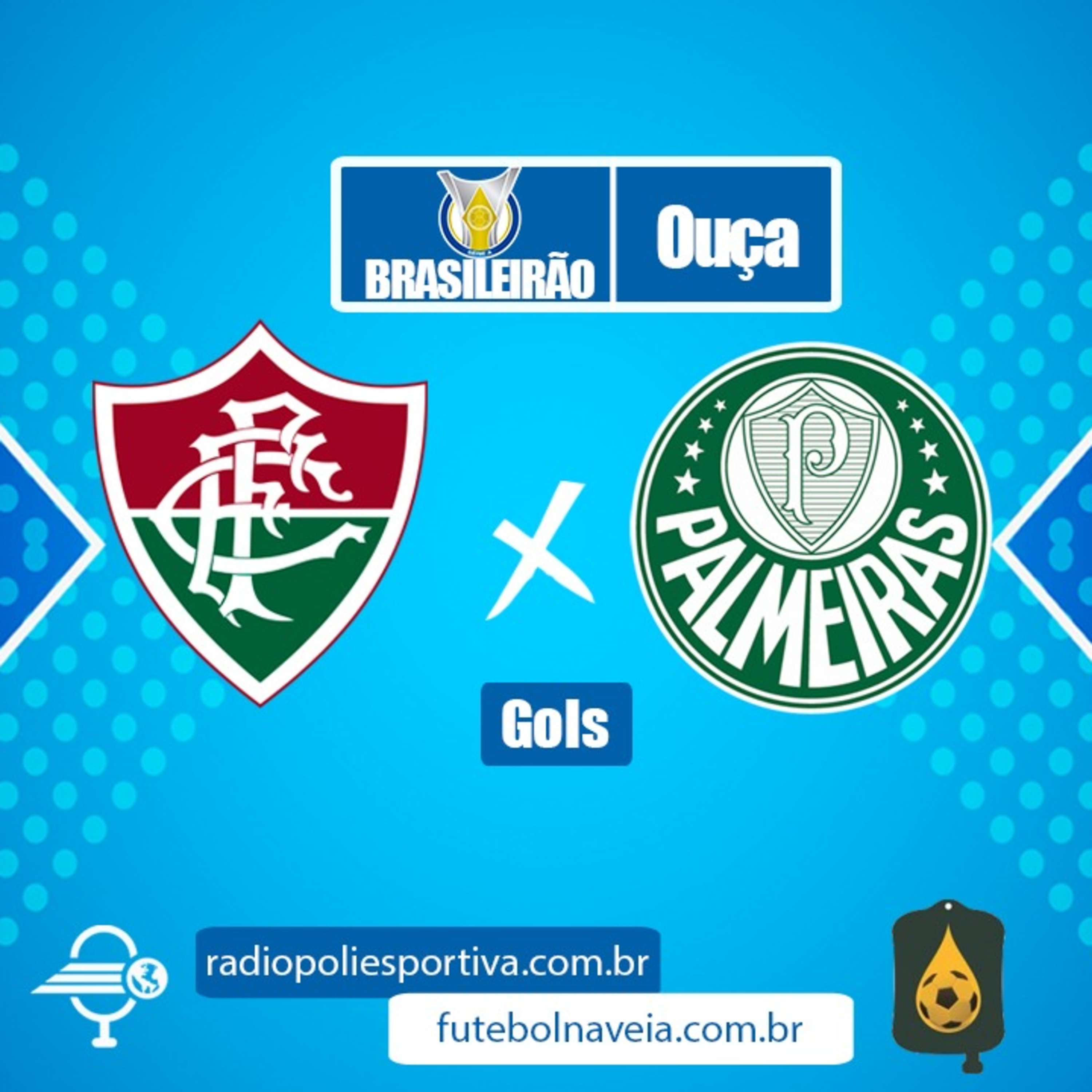 FUTEBOL NA VEIA E POLIESPORTIVA - BRASILEIRÃO 2020 - RODADA #2 - GOLS DE FLUMINENSE 1 X 1 PALMEIRAS episode artwork