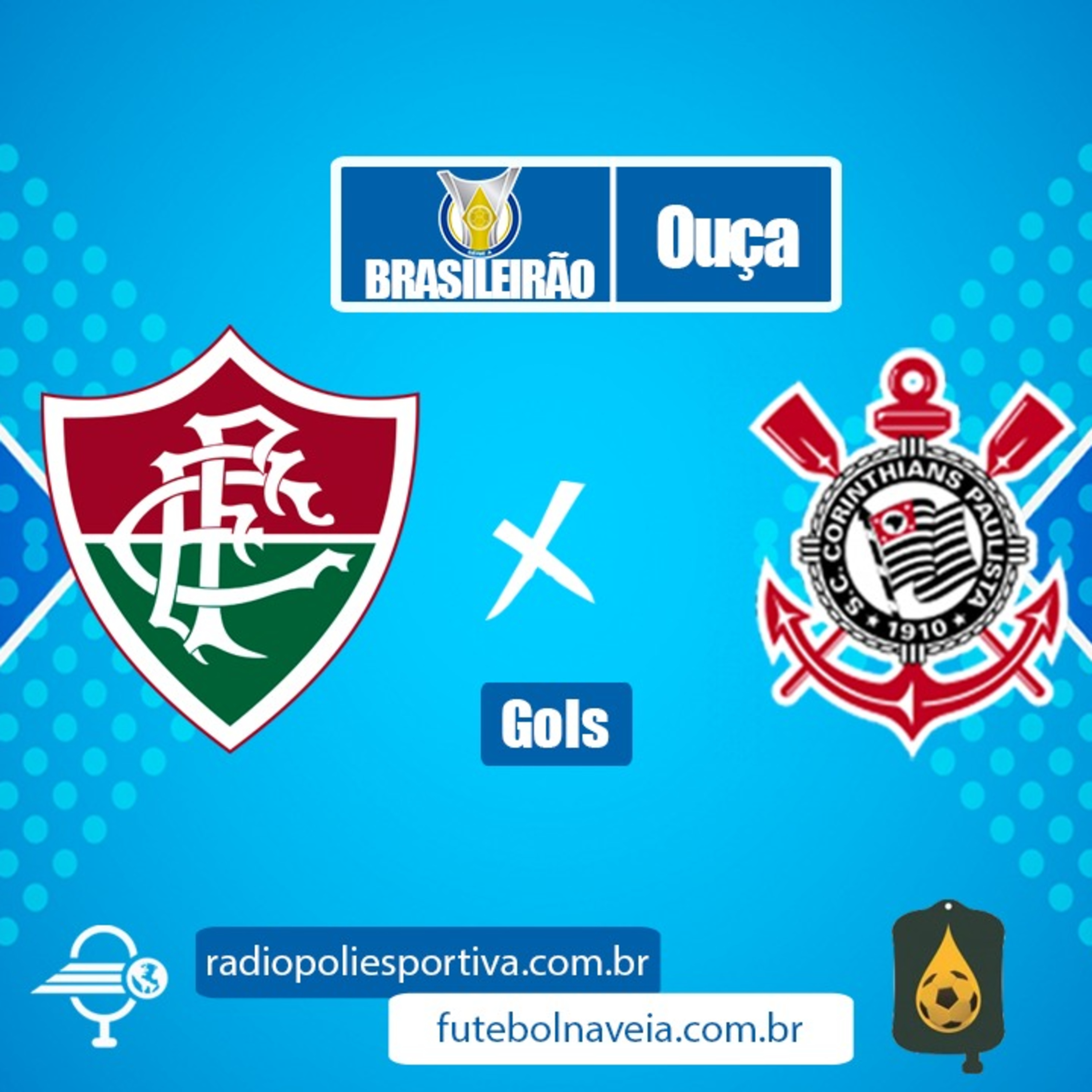 FUTEBOL NA VEIA E POLIESPORTIVA - BRASILEIRÃO 2020 - RODADA #10 - GOLS DE FLUMINENSE 2 X 1 CORINTHIANS  episode artwork