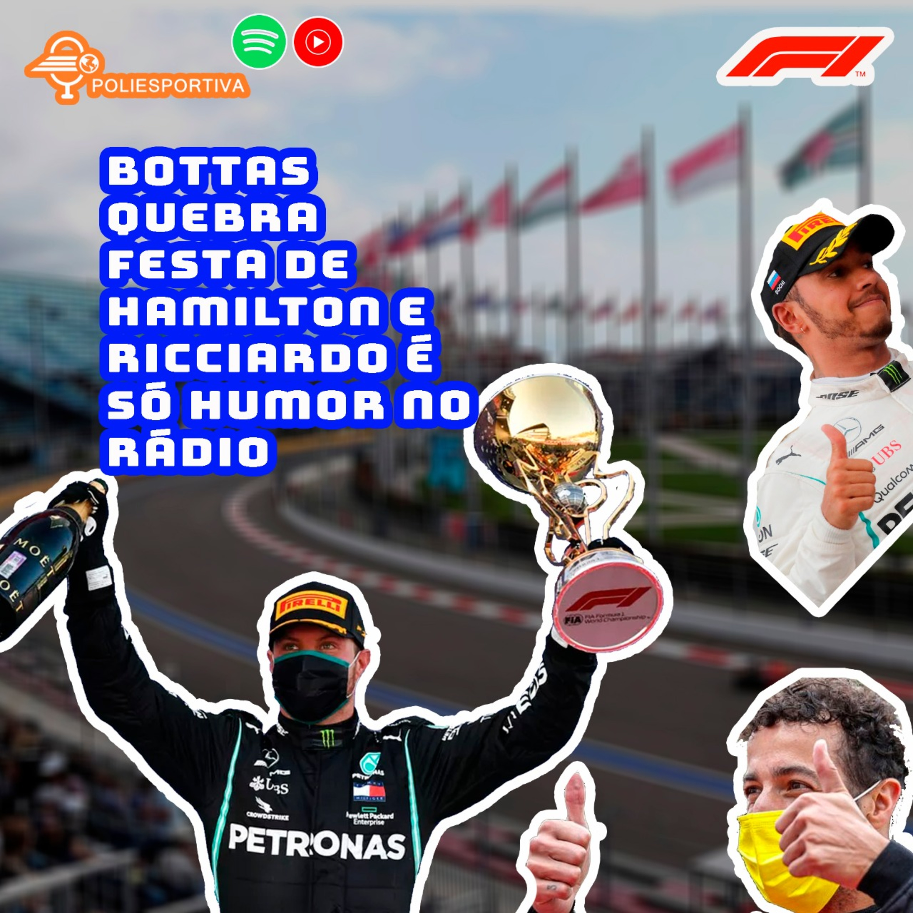 BOLETIM POLIMOTOR - FÓRMULA 1 2020 - GP DA RÚSSIA - VITÓRIA DE VALTTERI BOTTAS episode artwork