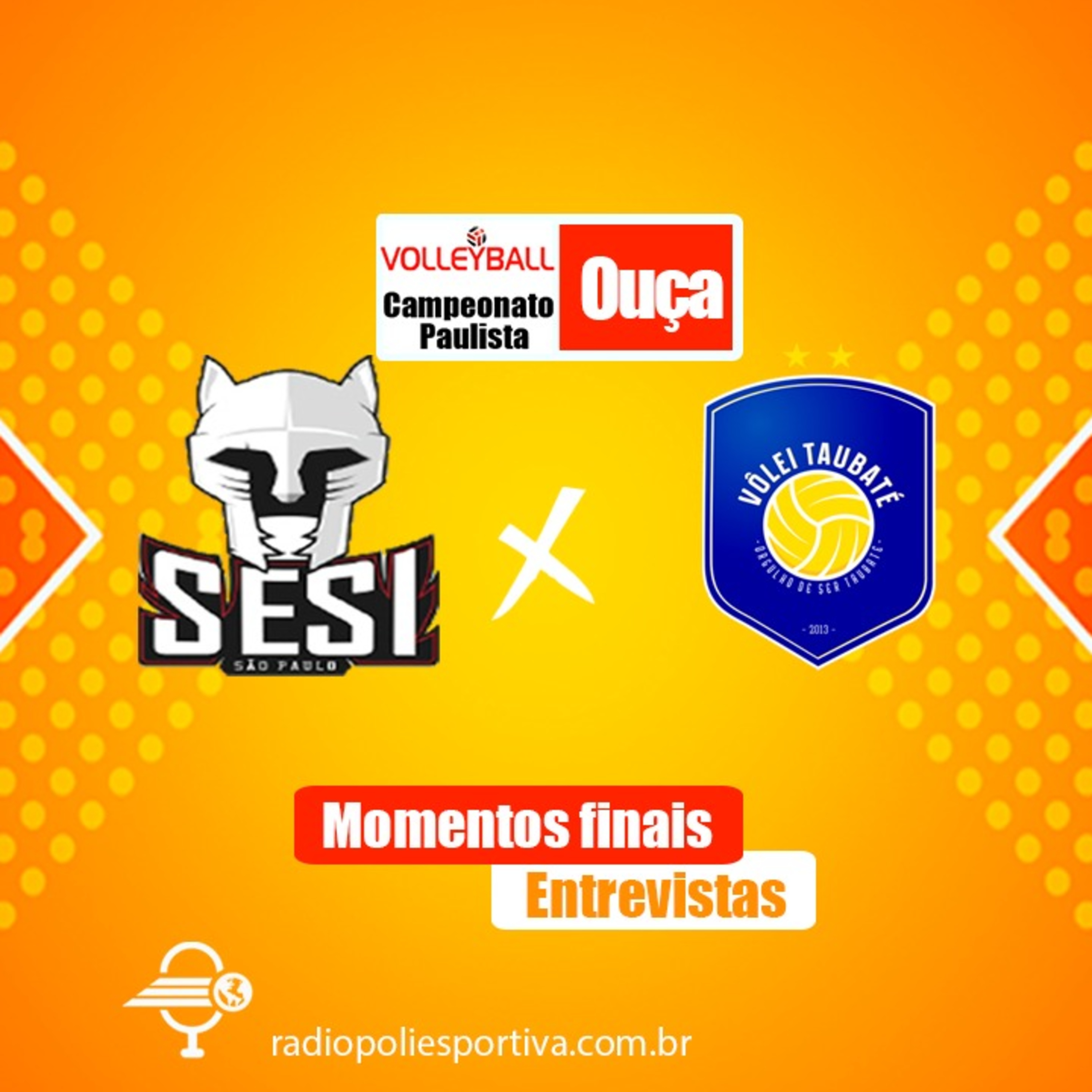 JORNADA DO VÔLEI - PAULISTA DE VÔLEI 2020 - RODADA # 3 - SESI 0x3 TAUBATÉ  episode artwork