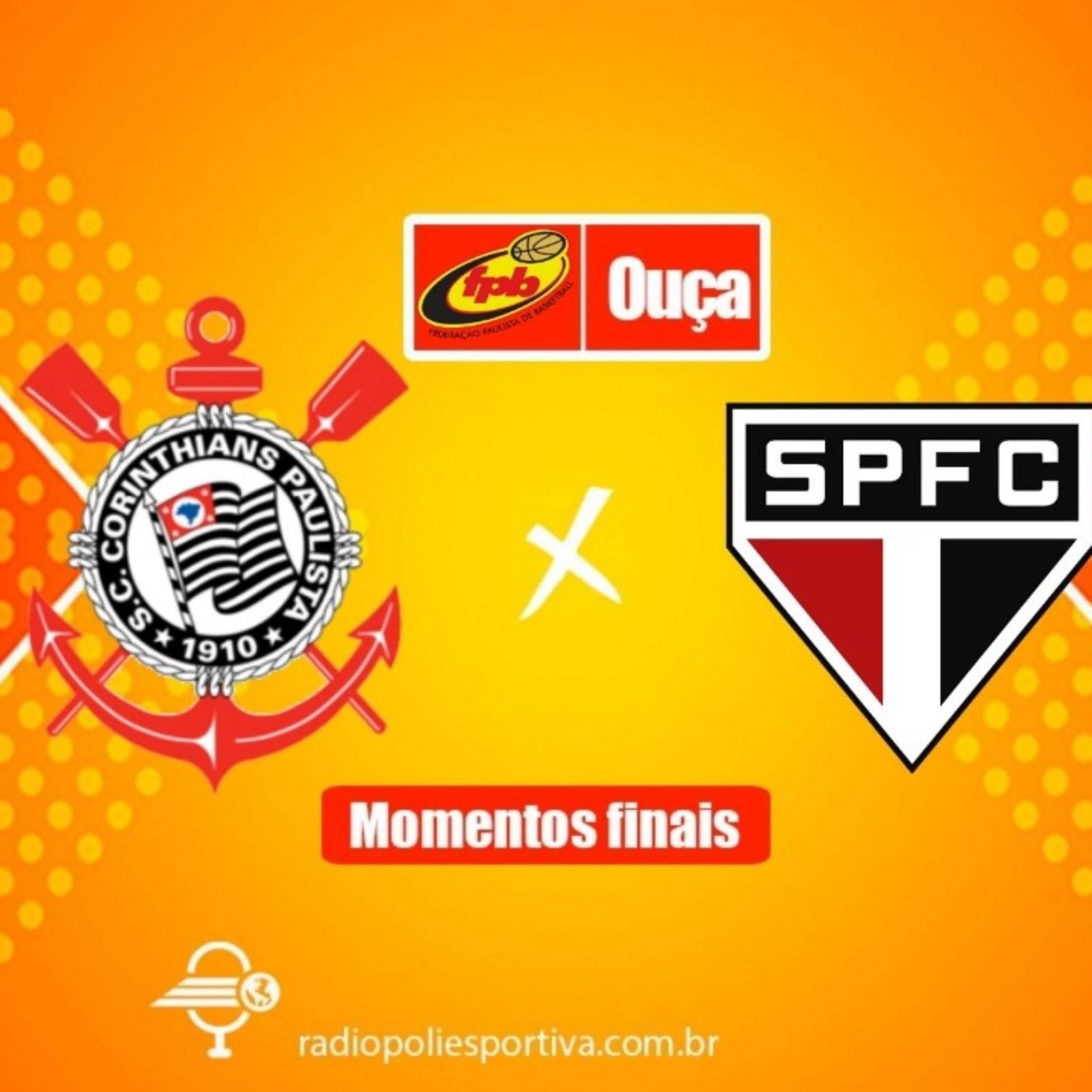 CAMPEONATO PAULISTA DE BASQUETE 2020 - 4º RODADA, BASQUETE CORINTHIANS 77x103 SÃO PAULO (MOMENTOS FINAIS) episode artwork