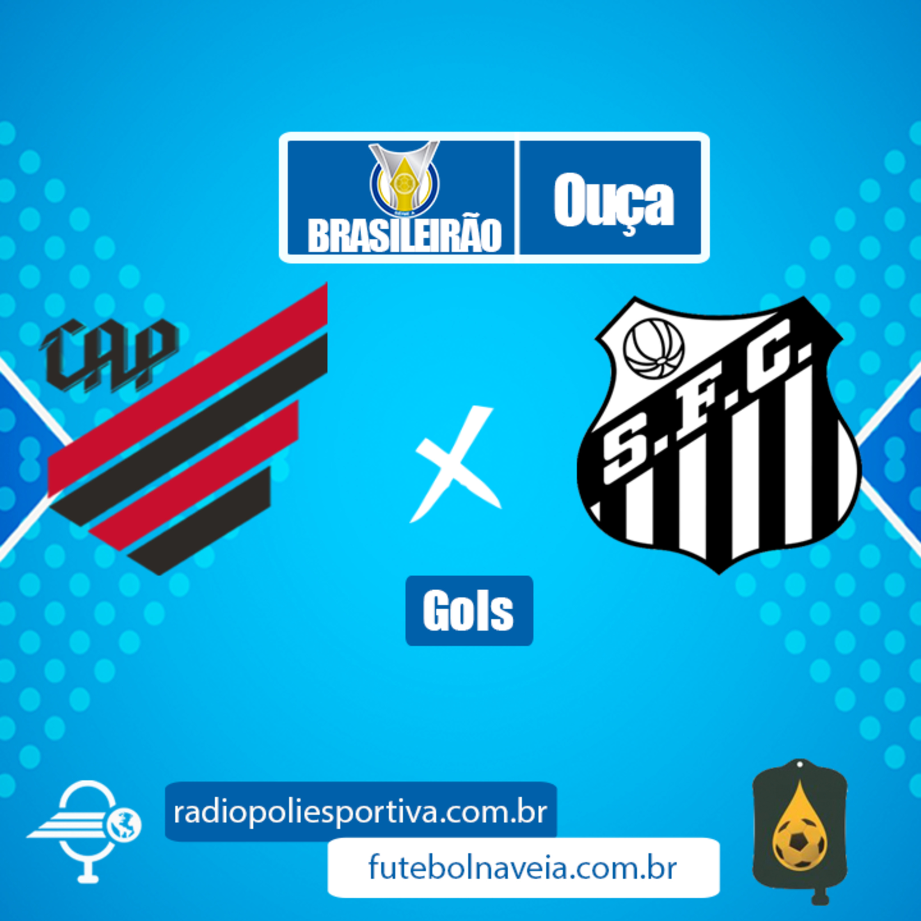 FUTEBOL NA VEIA E POLIESPORTIVA - BRASILEIRÃO 2020 - RODADA #22 - GOL DE ATHLETICO-PR 1 x 0 SANTOS episode artwork
