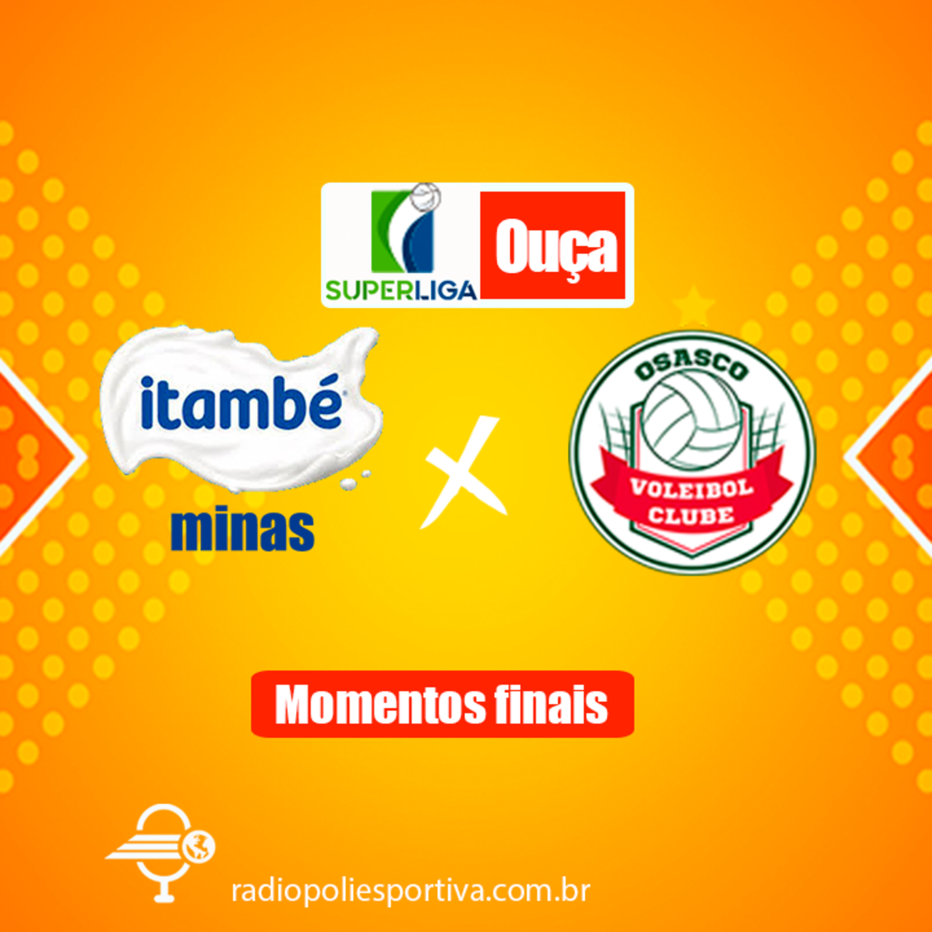 JORNADA DO VÔLEI - SUPERLIGA FEMININA 2020 2021 - RODADA #6 - MOMENTOS FINAIS DE ITAMBÉ MINAS 0 x 3 OSASCO SÃO CRISTÓVÃO SAÚDE episode artwork