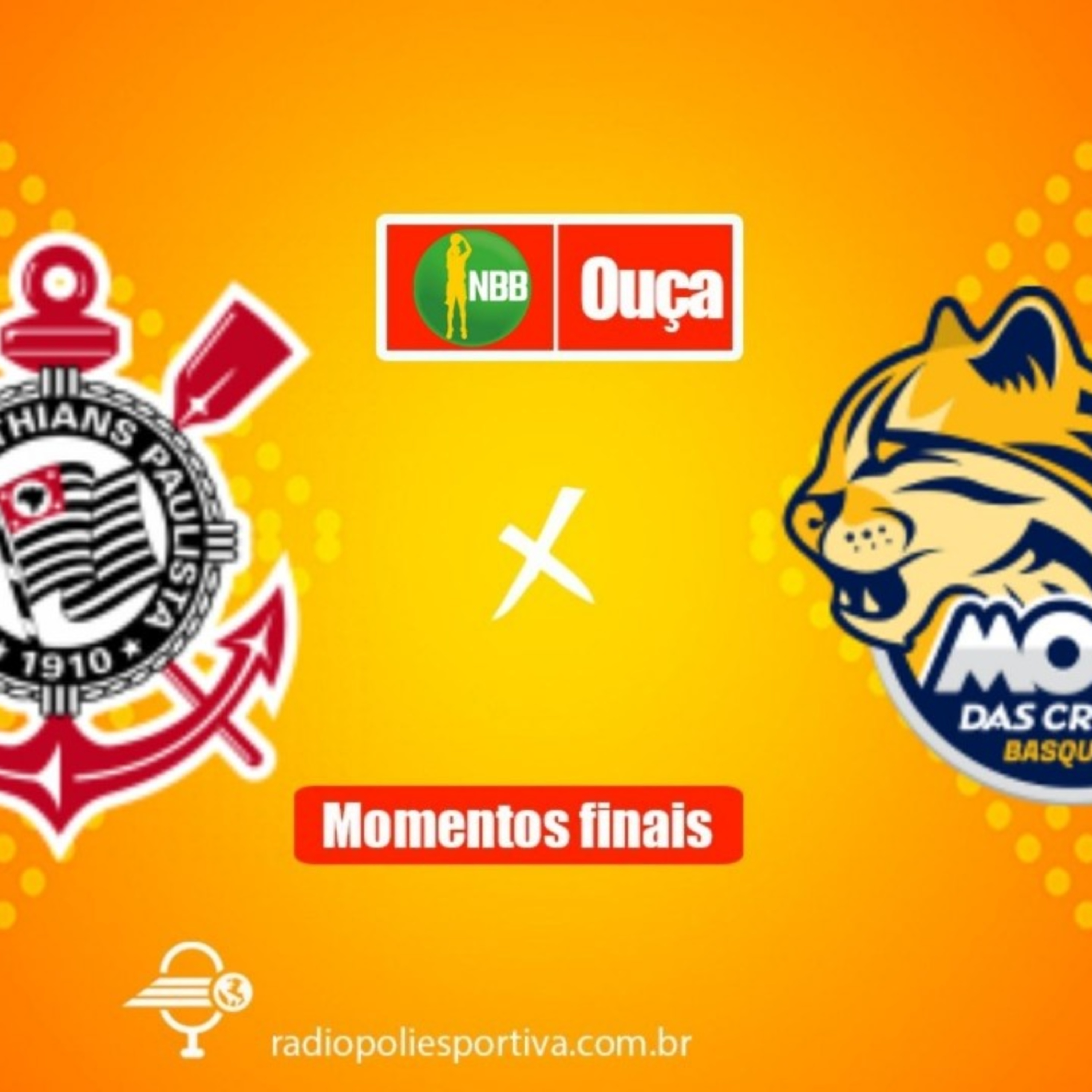 SHOW DE BASQUETE 🏀 NBB/TURNO - MOMENTOS FINAIS - CORINTHIANS 81 X 87 MOGI BASQUETE  episode artwork