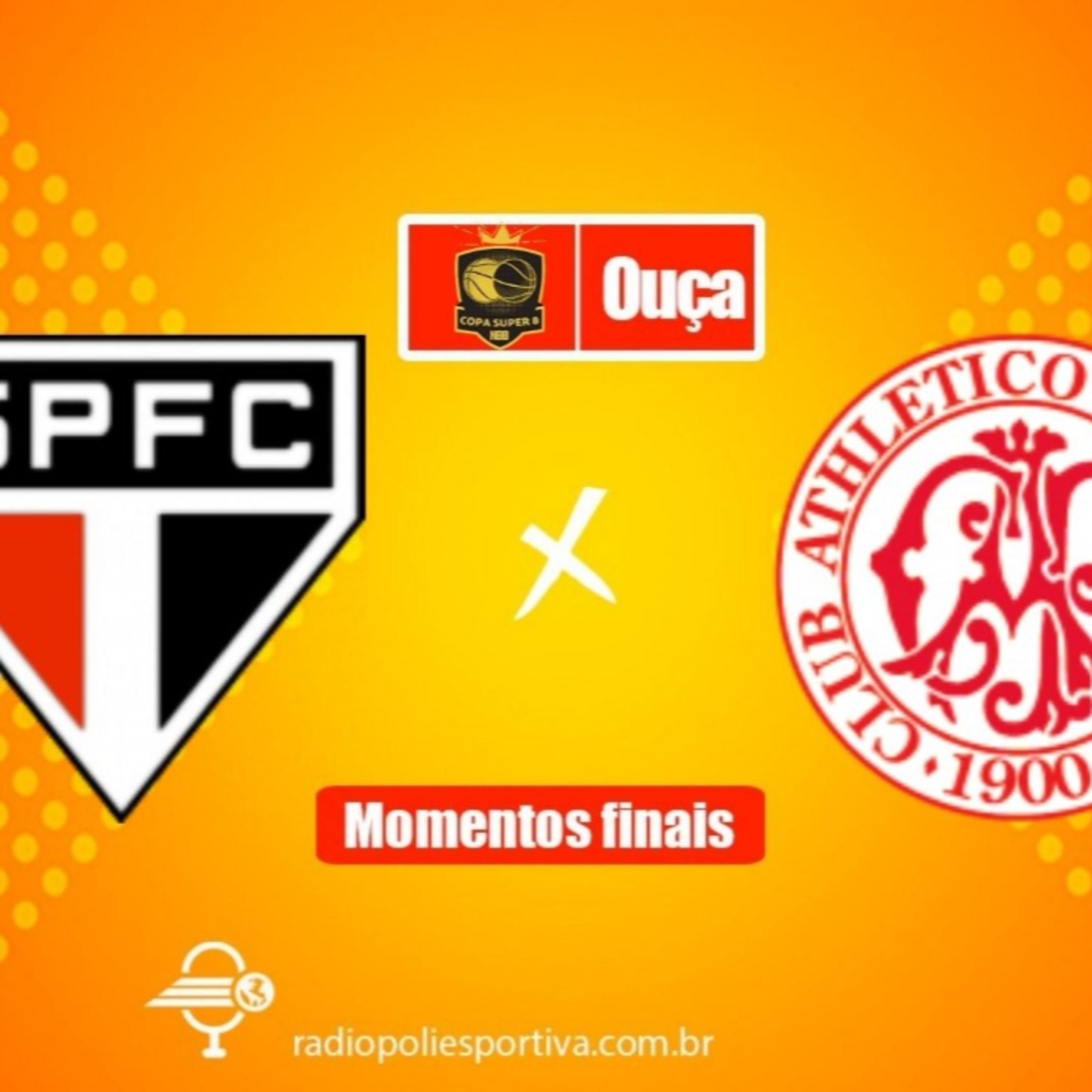 🏀 SHOW DE BASQUETE 🏀 SUPER 8 - QUARTAS DE FINAIS - MOMENTOS FINAIS - SÃO PAULO 78X65 PAULISTANO 🏀 episode artwork