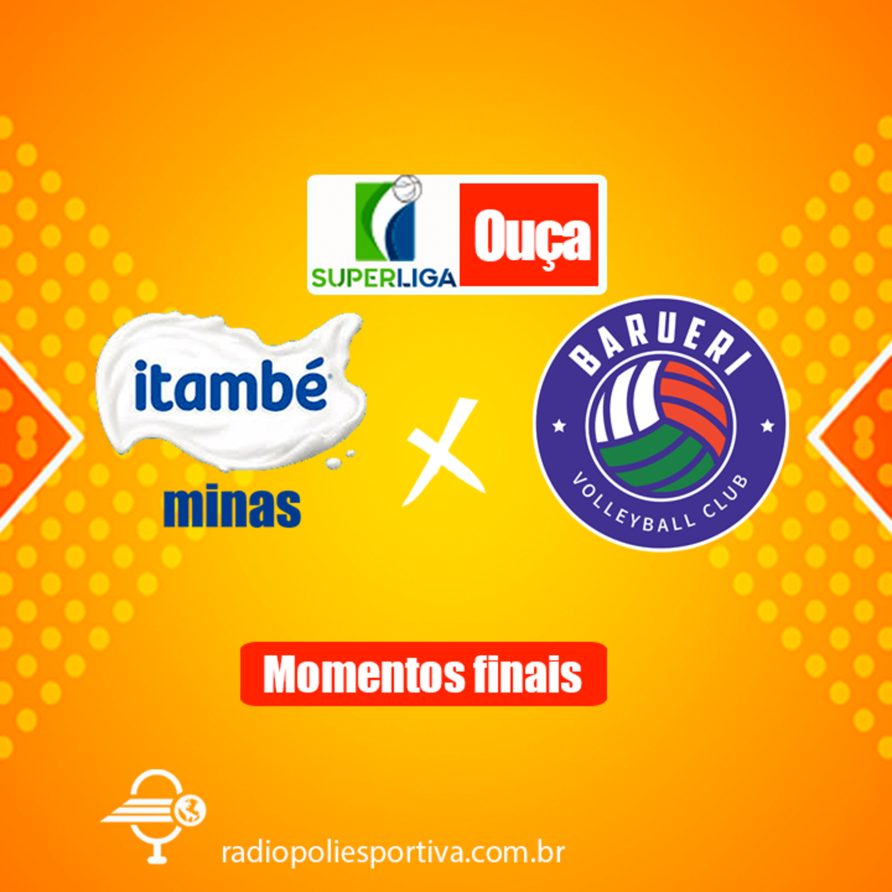 JORNADA DO VÔLEI - SUPERLIGA FEMININA 2020 2021 - RODADA #5 - RETURNO - MOMENTOS FINAIS DE ITAMBÉ MINAS X SÃO PAULO BARUERI episode artwork