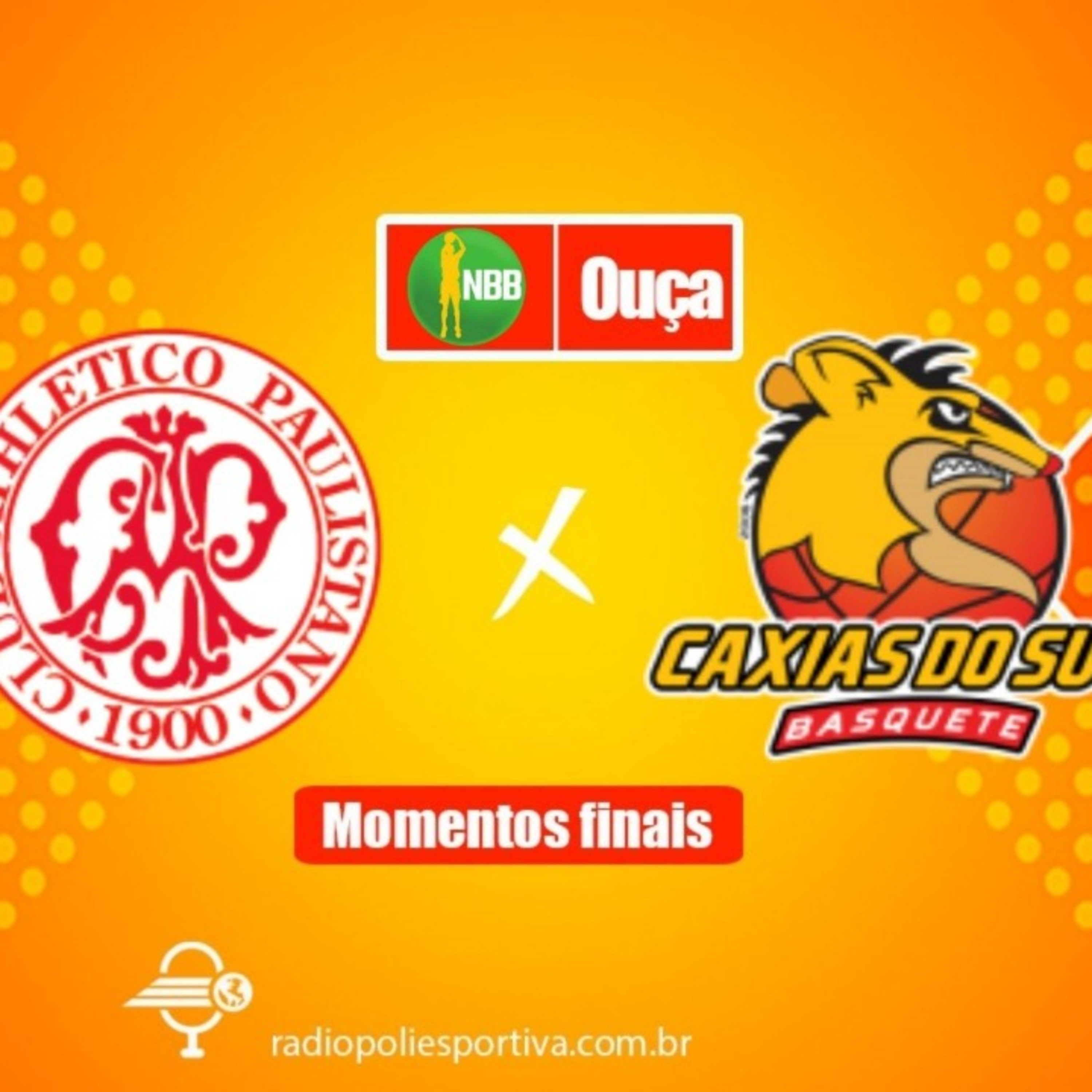 🏀 SHOW DE BASQUETE 🏀 NBB - RETURNO - MOMENTOS FINAIS - PAULISTANO 71 X 64 KTO CAXIAS BASQUETE 🏀 episode artwork