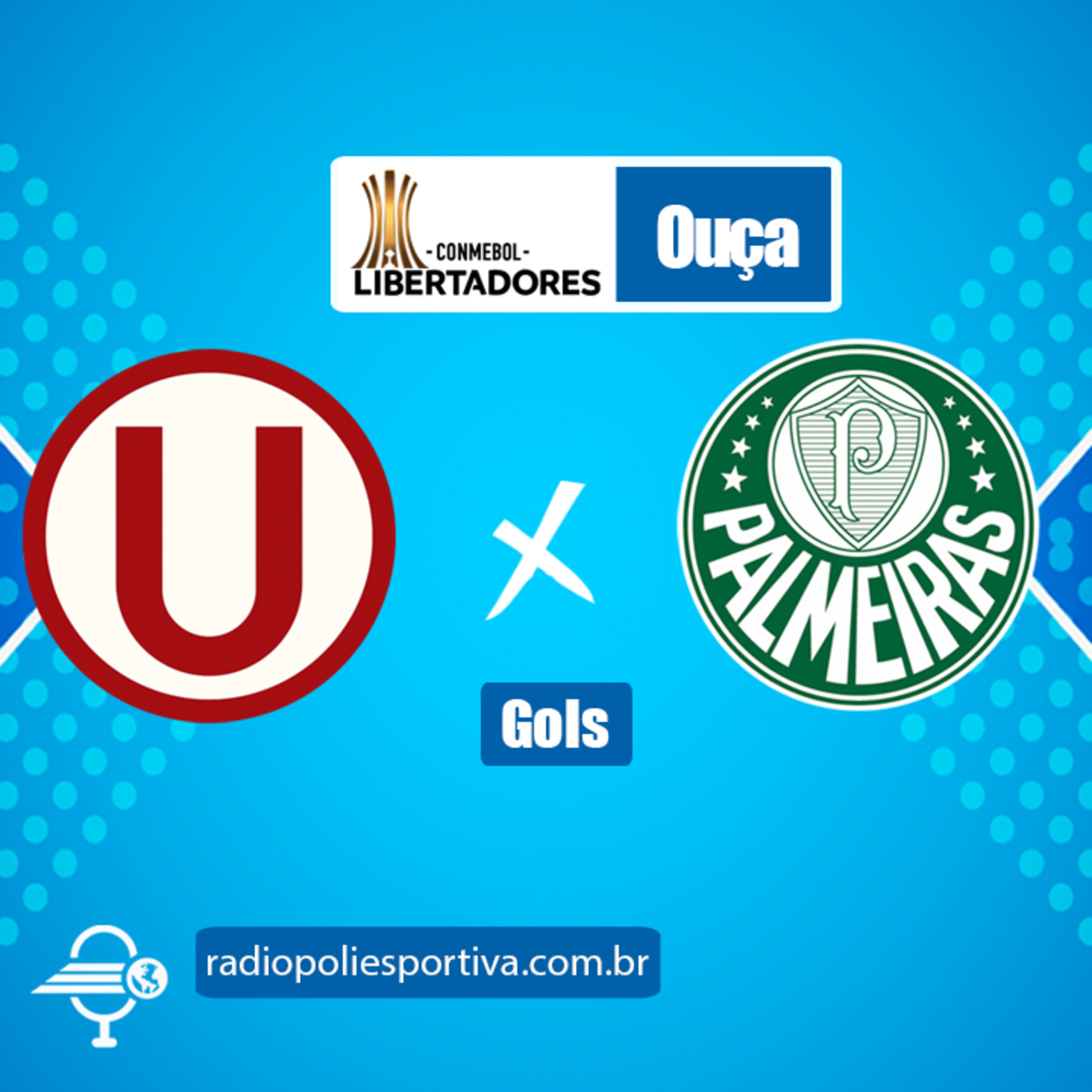 Futebol na Poliesportiva - Libertadores 2021 - Fase de Grupos - 1ª Rodada - Gols de Universitario-PER 2 x 3 Palmeiras episode artwork